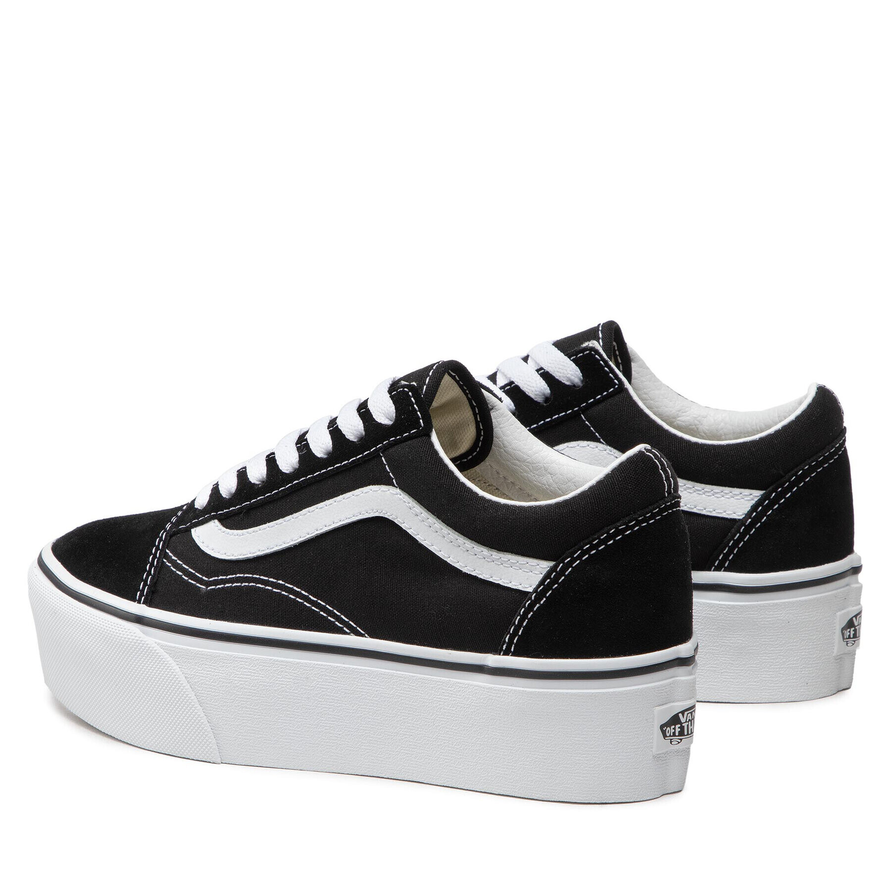 Vans Teniși Old Skool Stac VN0A7Q5M6BT1 Negru - Pled.ro