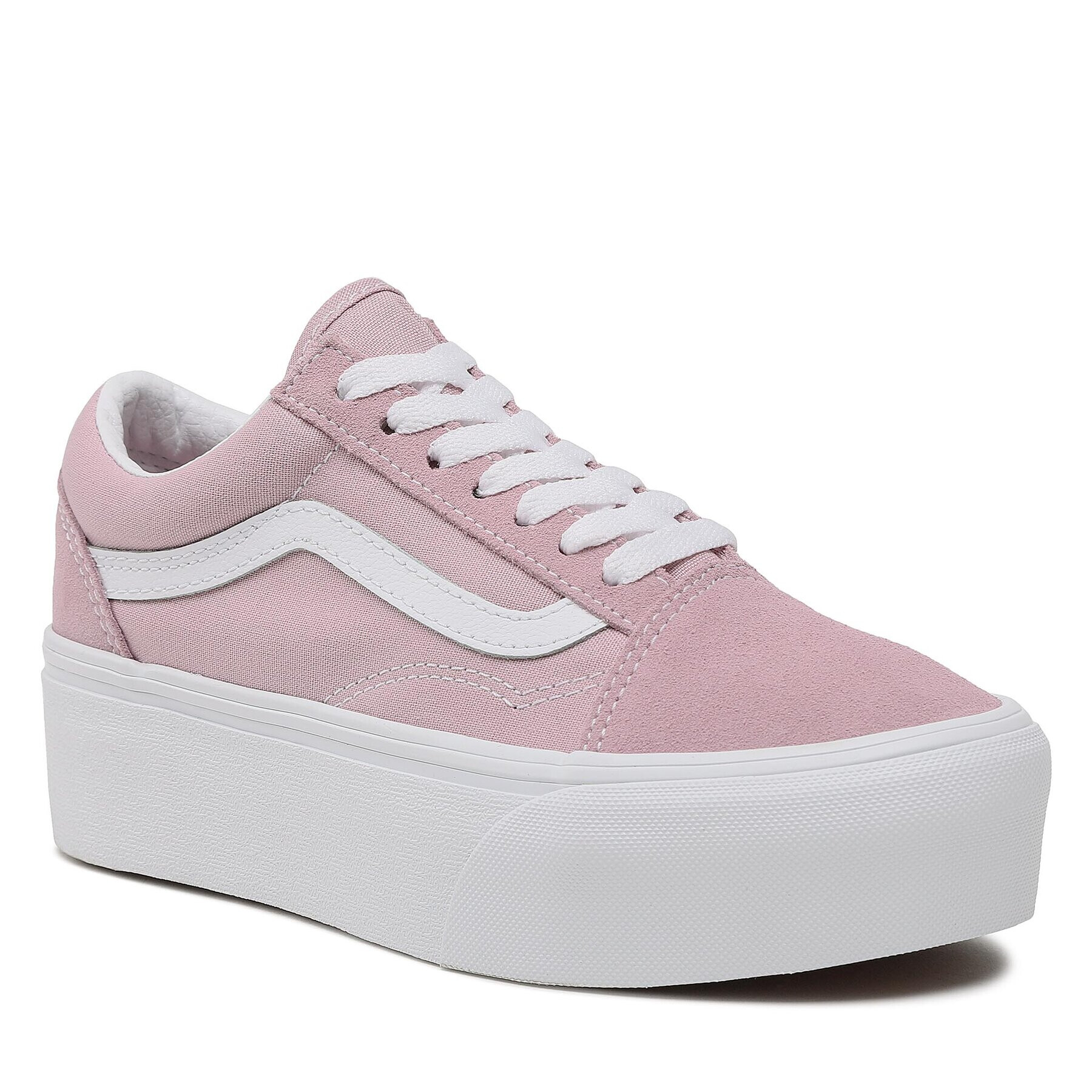 Vans Teniși Old Skool Stac VN0A7Q5MBLT1 Roz - Pled.ro