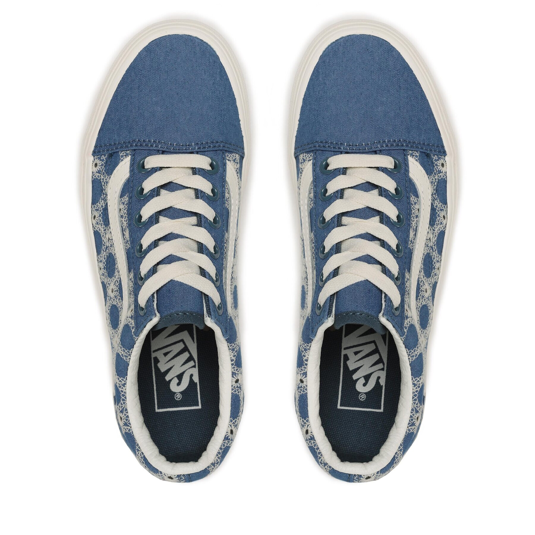 Vans Teniși Old Skool Stac VN0A7Q5MBLU1 Albastru - Pled.ro