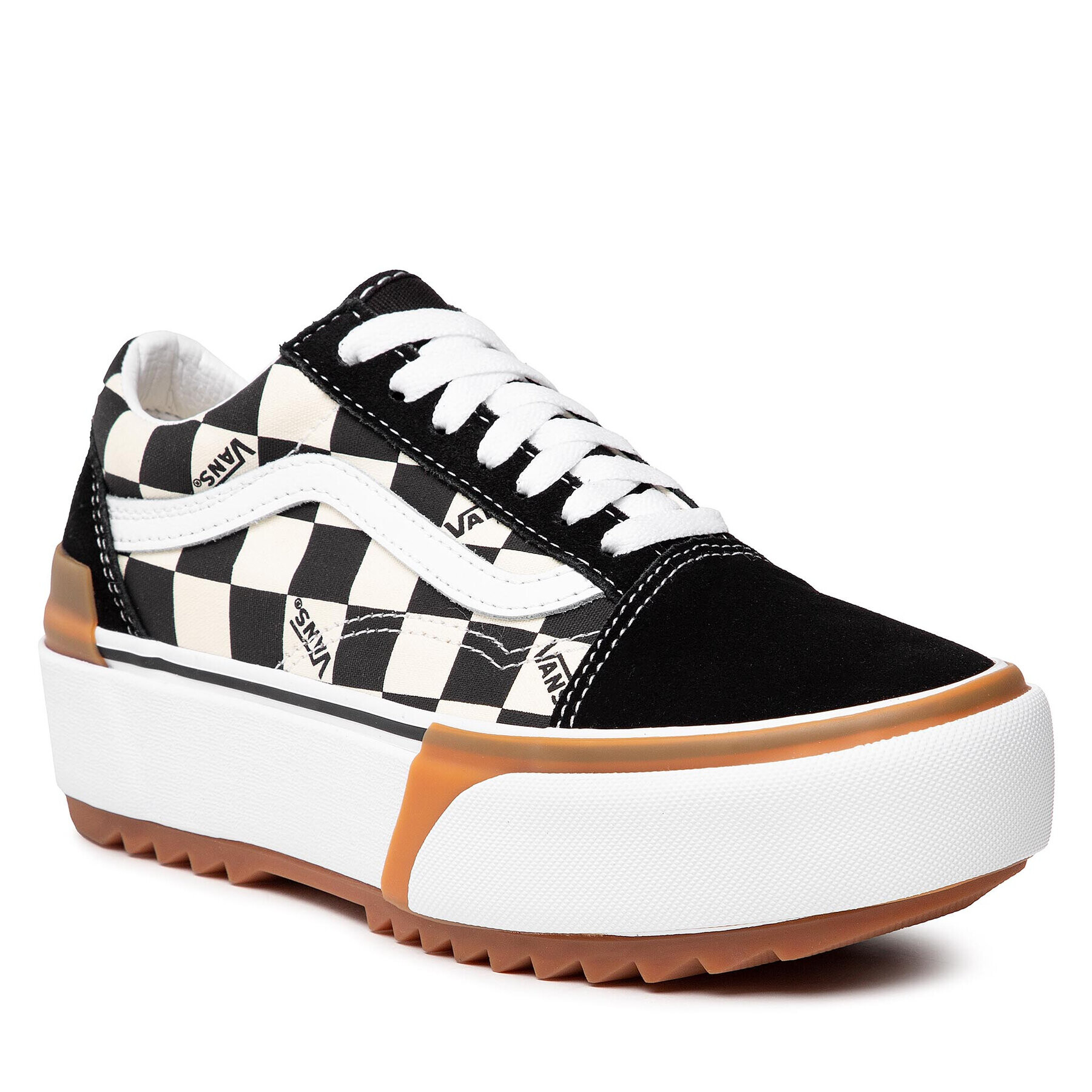 Vans Teniși Old Skool Stacked VN0A4U15VLV1 Negru - Pled.ro