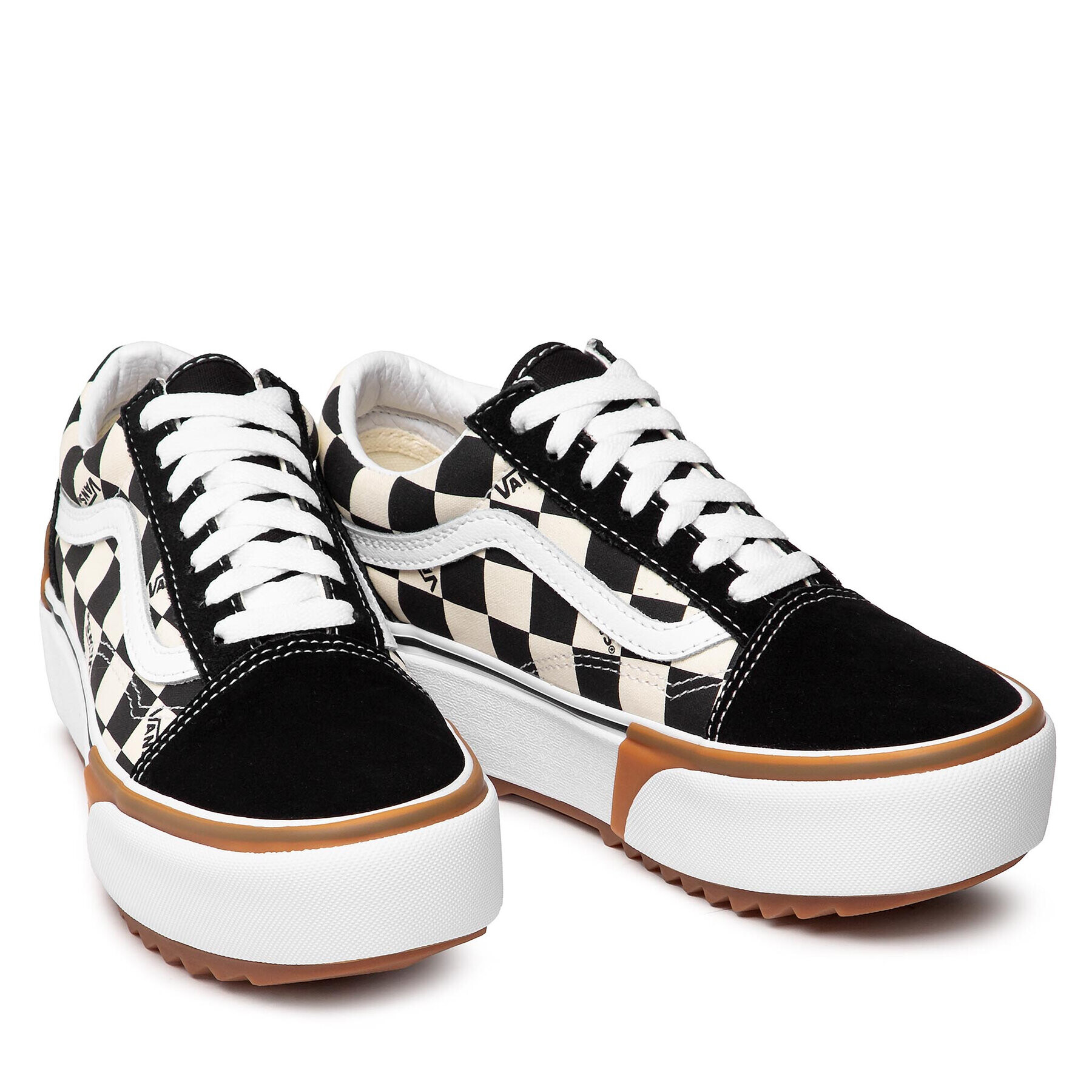 Vans Teniși Old Skool Stacked VN0A4U15VLV1 Negru - Pled.ro