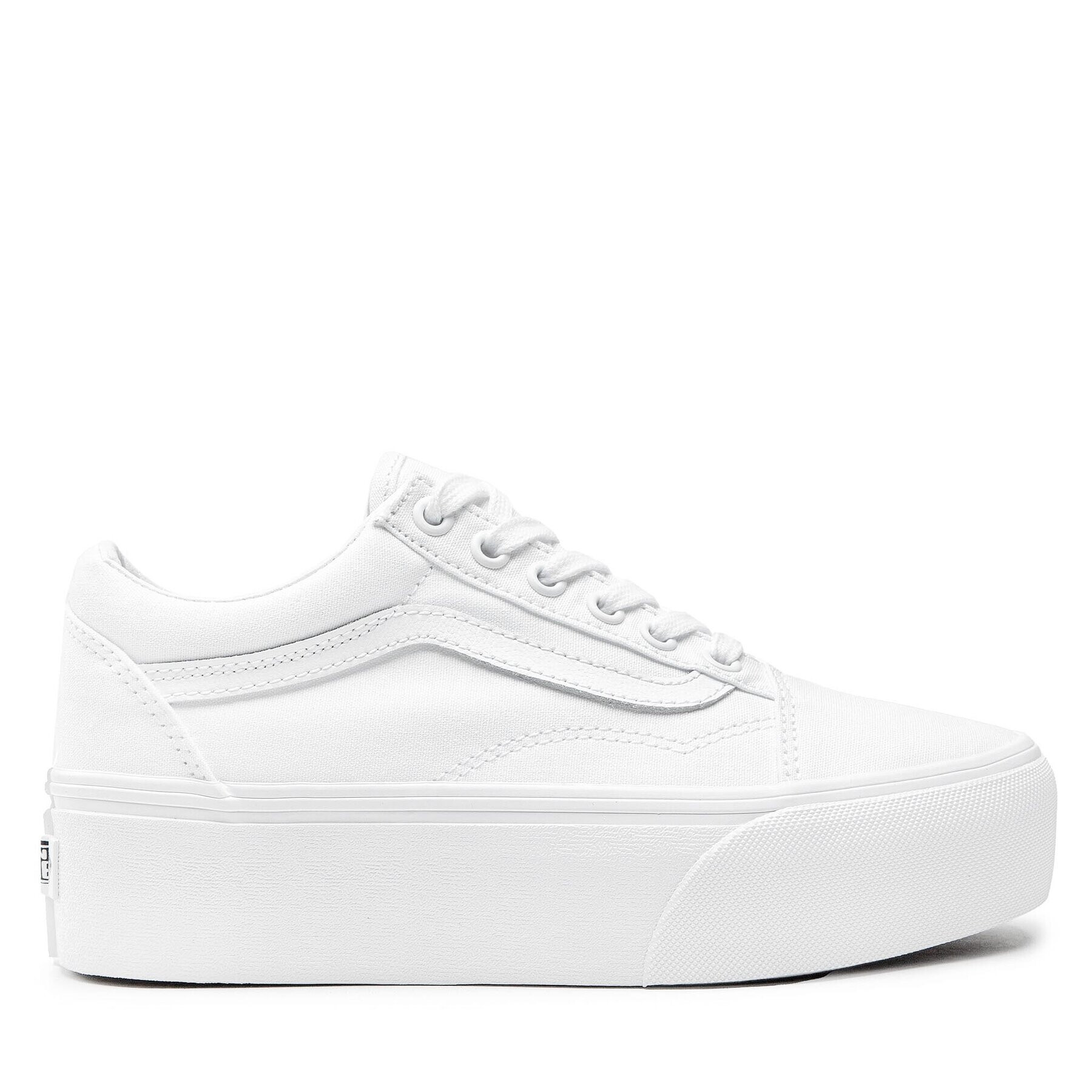 Vans Teniși Old Skool Stacked VN0A7Q5MW001 Alb - Pled.ro