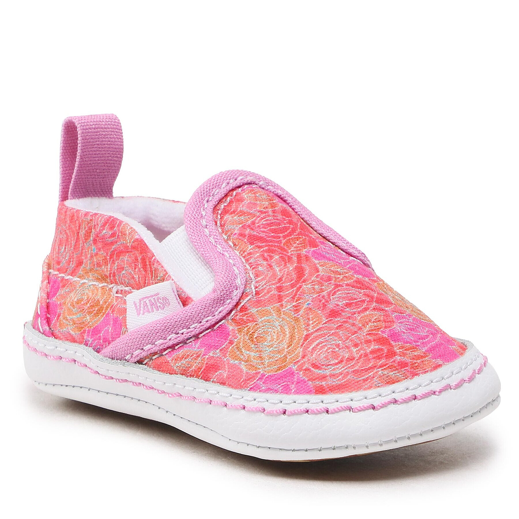 Vans Teniși Slip-On V Crib VN0A2XSLPT51 Roz - Pled.ro