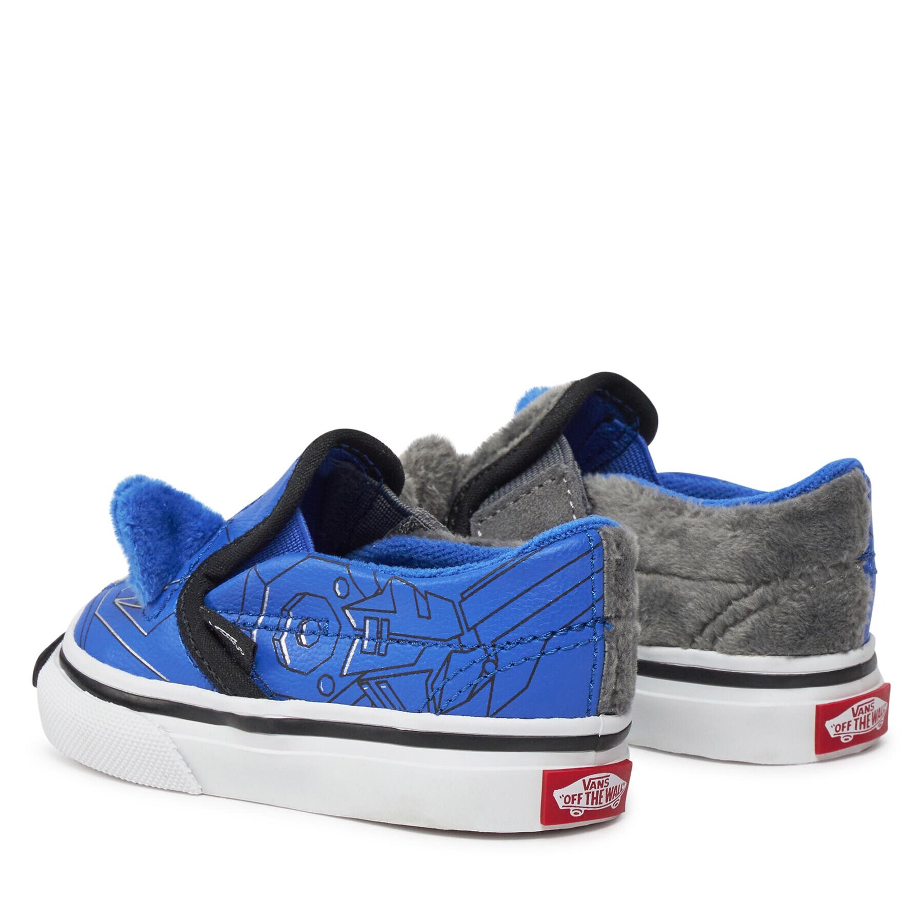 Vans Teniși Slip-On V Cyber Wolf VN000BVDY311 Gri - Pled.ro