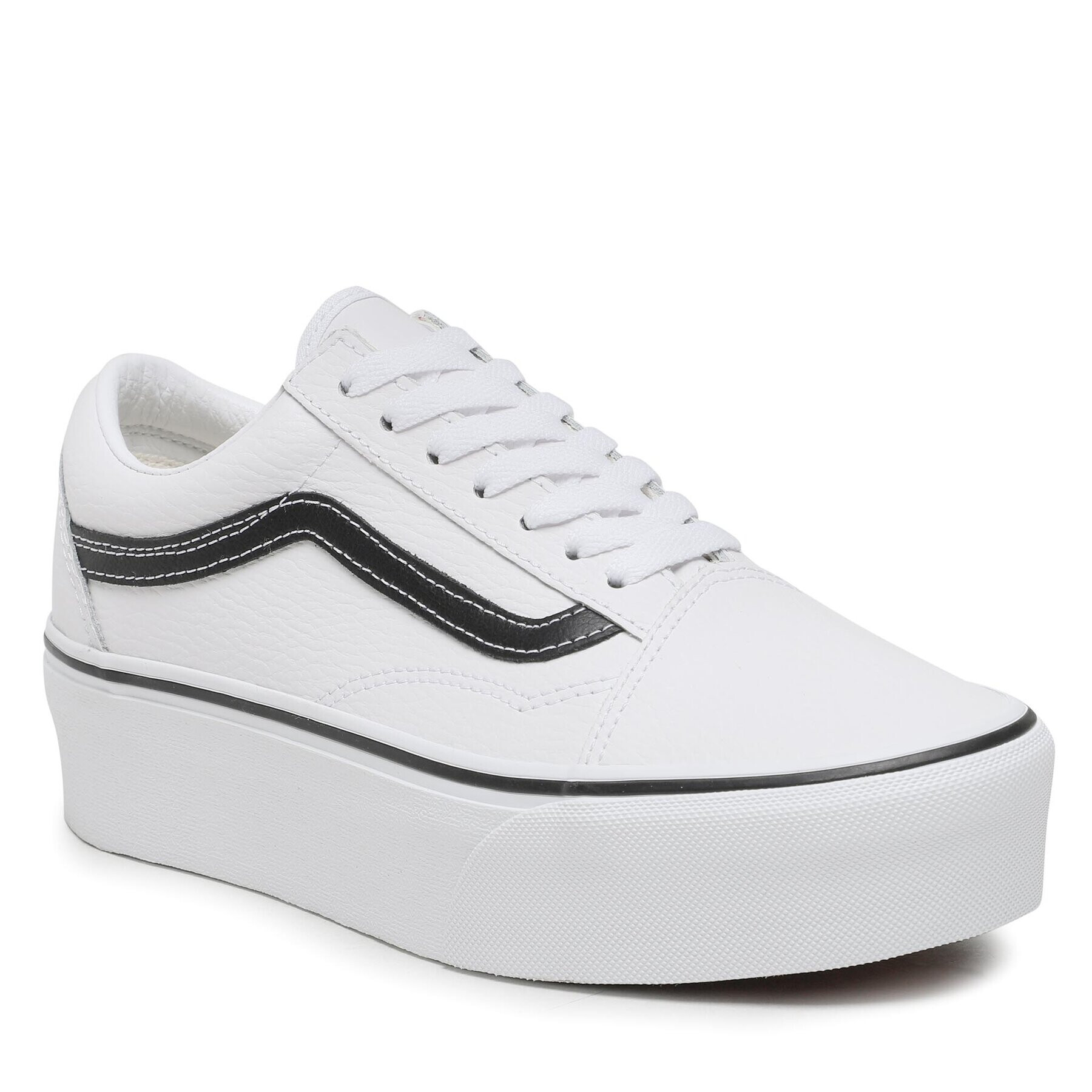 Vans Teniși Ua Old Skool Stackform VN0A7Q5MTWB1 Alb - Pled.ro