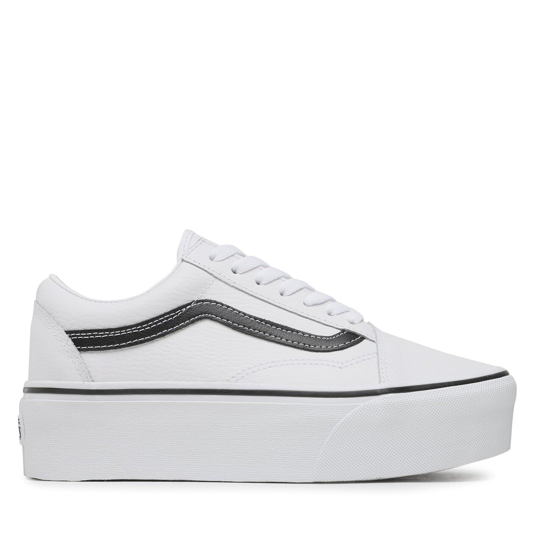 Vans Teniși Ua Old Skool Stackform VN0A7Q5MTWB1 Alb - Pled.ro