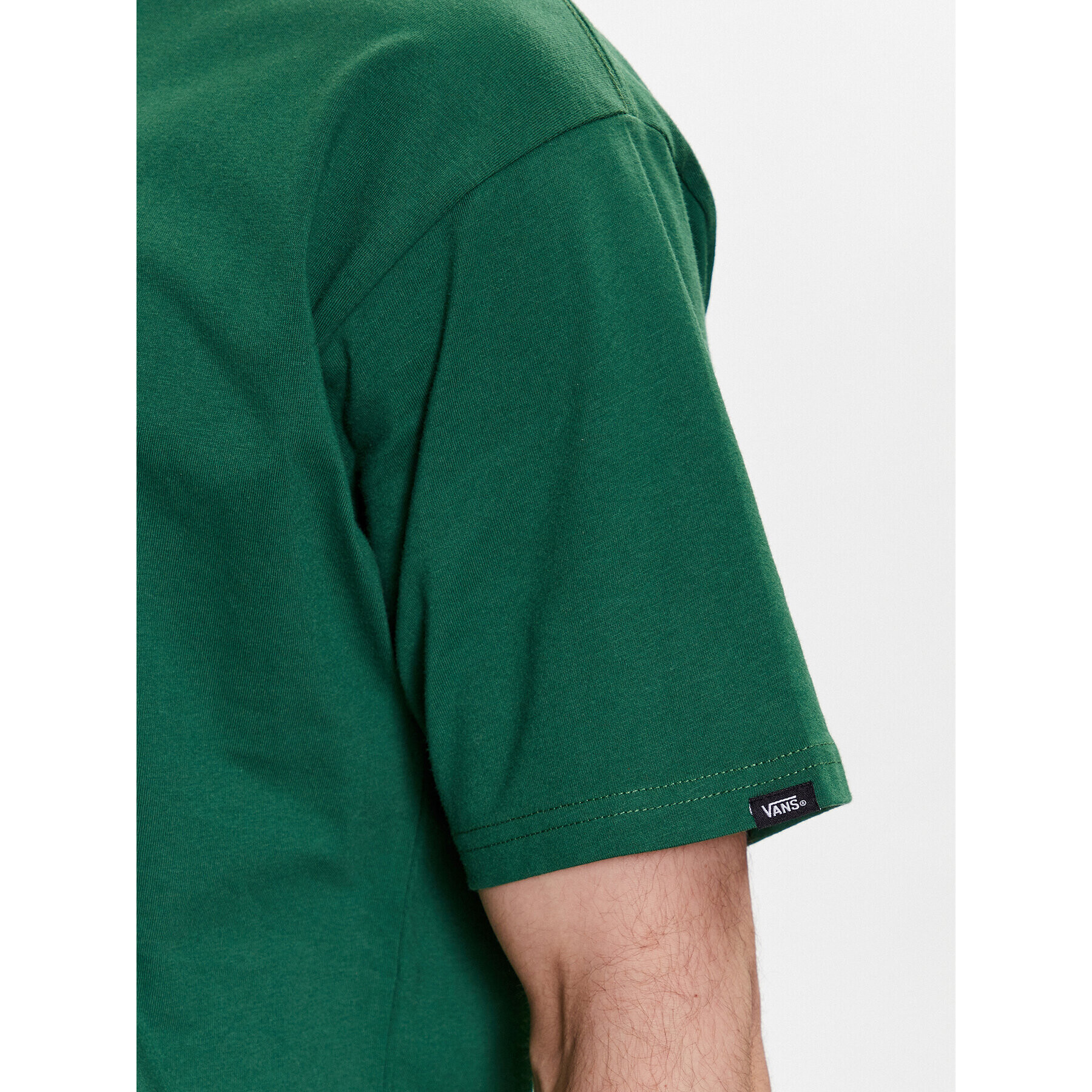 Vans Tricou Bones VN00003X Verde Regular Fit - Pled.ro