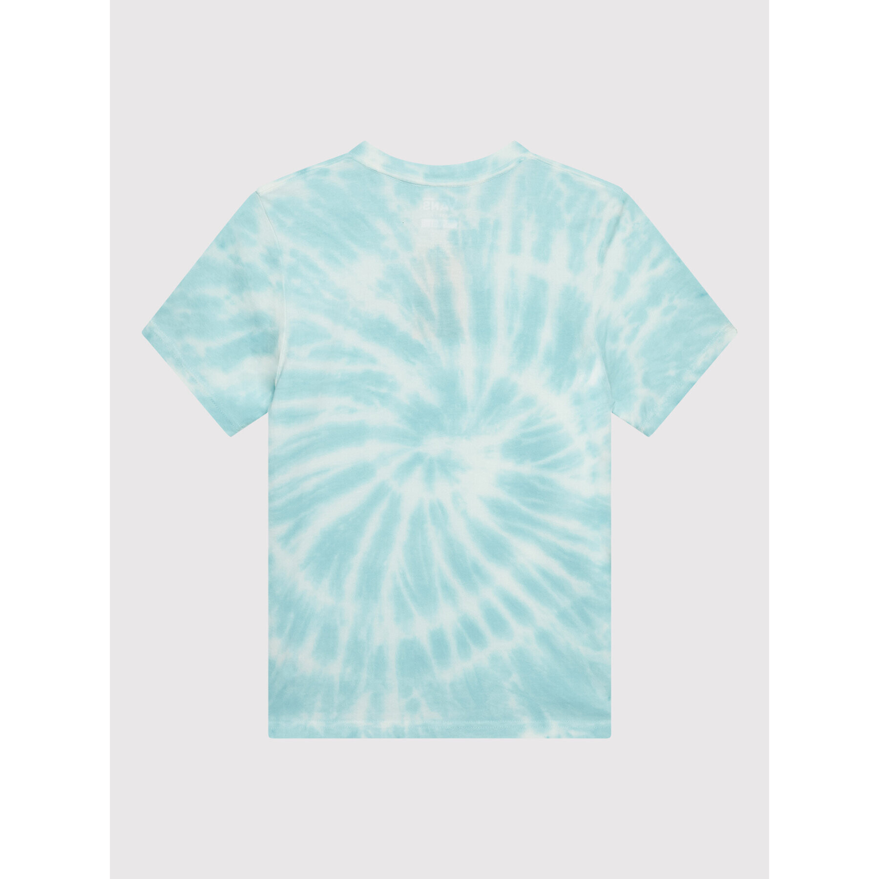 Vans Tricou Burst Tie Dye VN0A7TU9 Albastru Classic Fit - Pled.ro