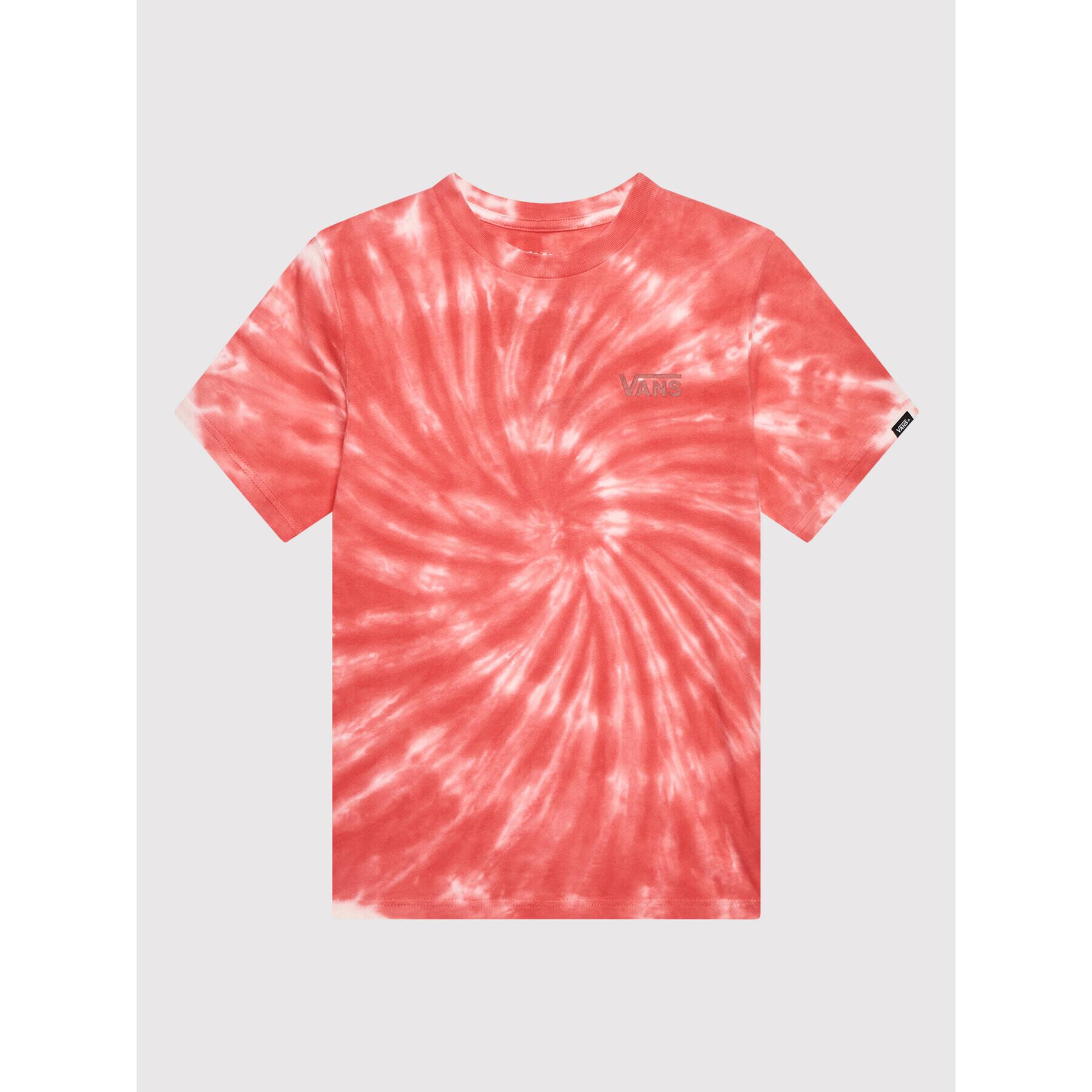 Vans Tricou Burst Tie Dye VN0A7TU9 Roz Classic Fit - Pled.ro