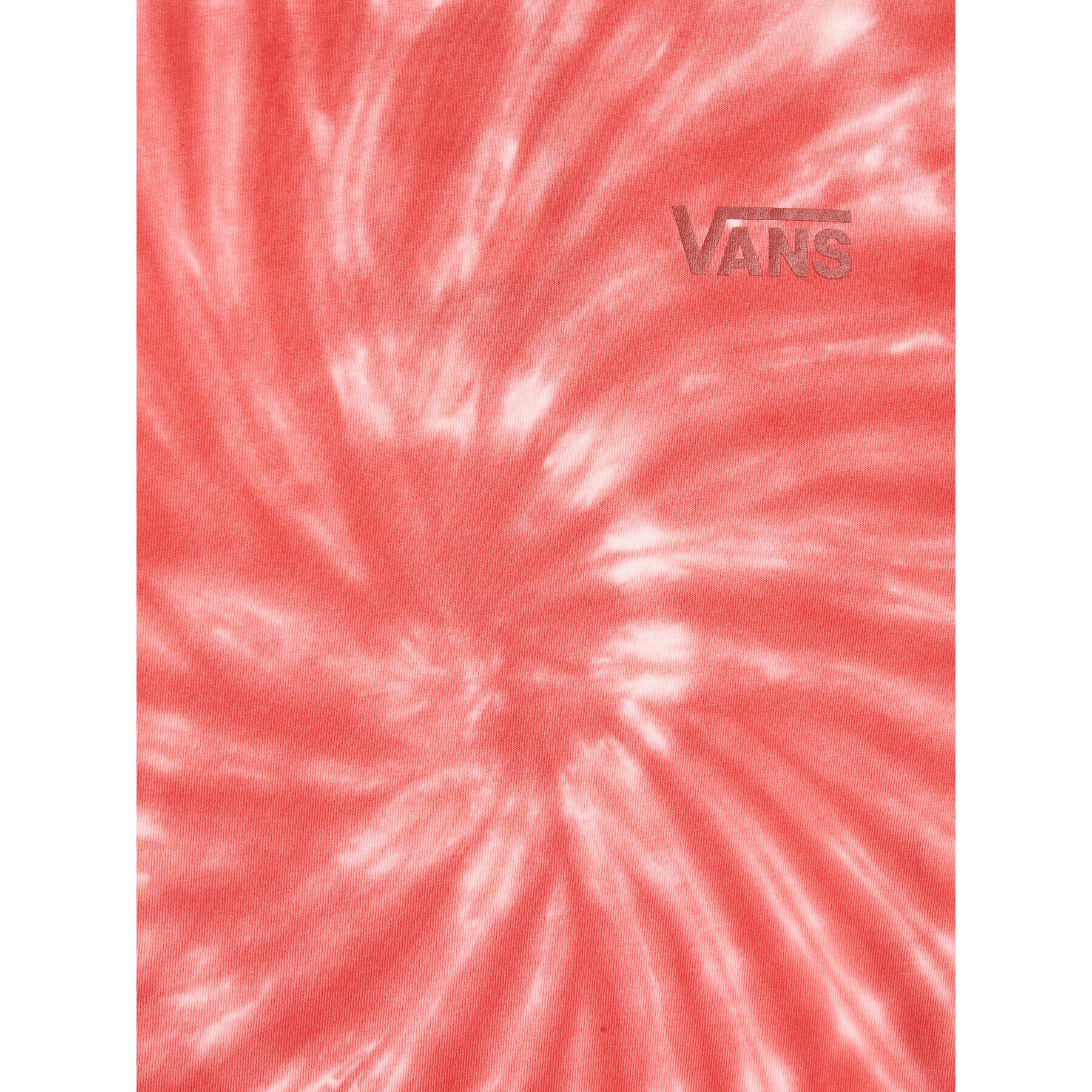 Vans Tricou Burst Tie Dye VN0A7TU9 Roz Classic Fit - Pled.ro