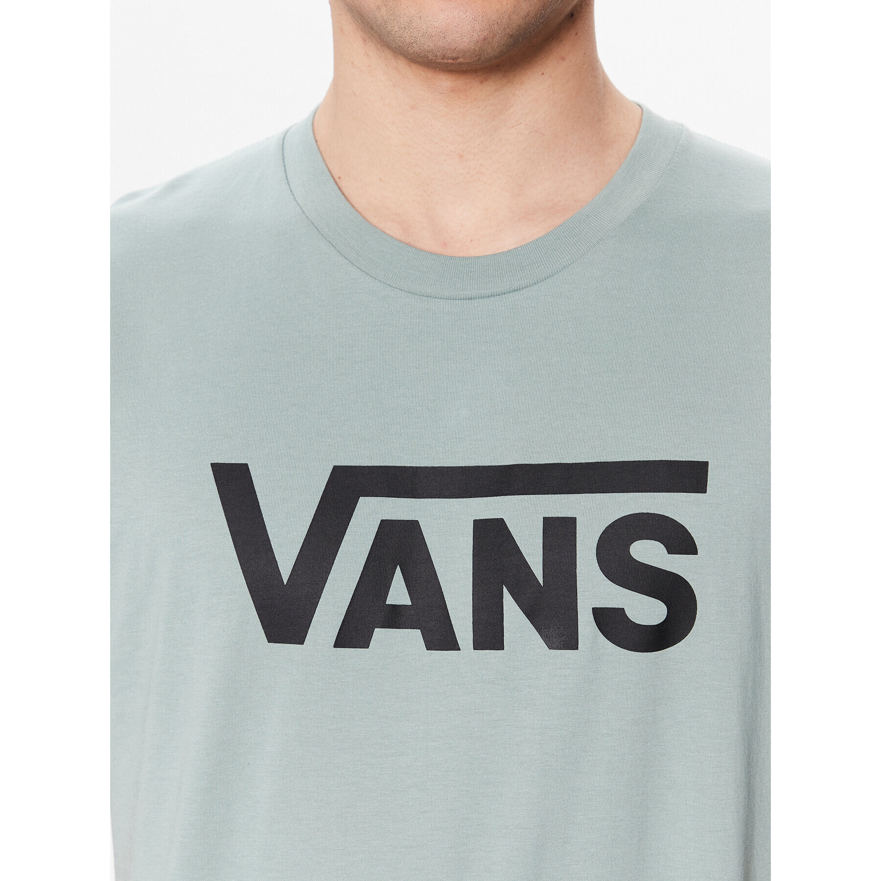 Vans Tricou Classic VN000GGG Verde Classic Fit - Pled.ro