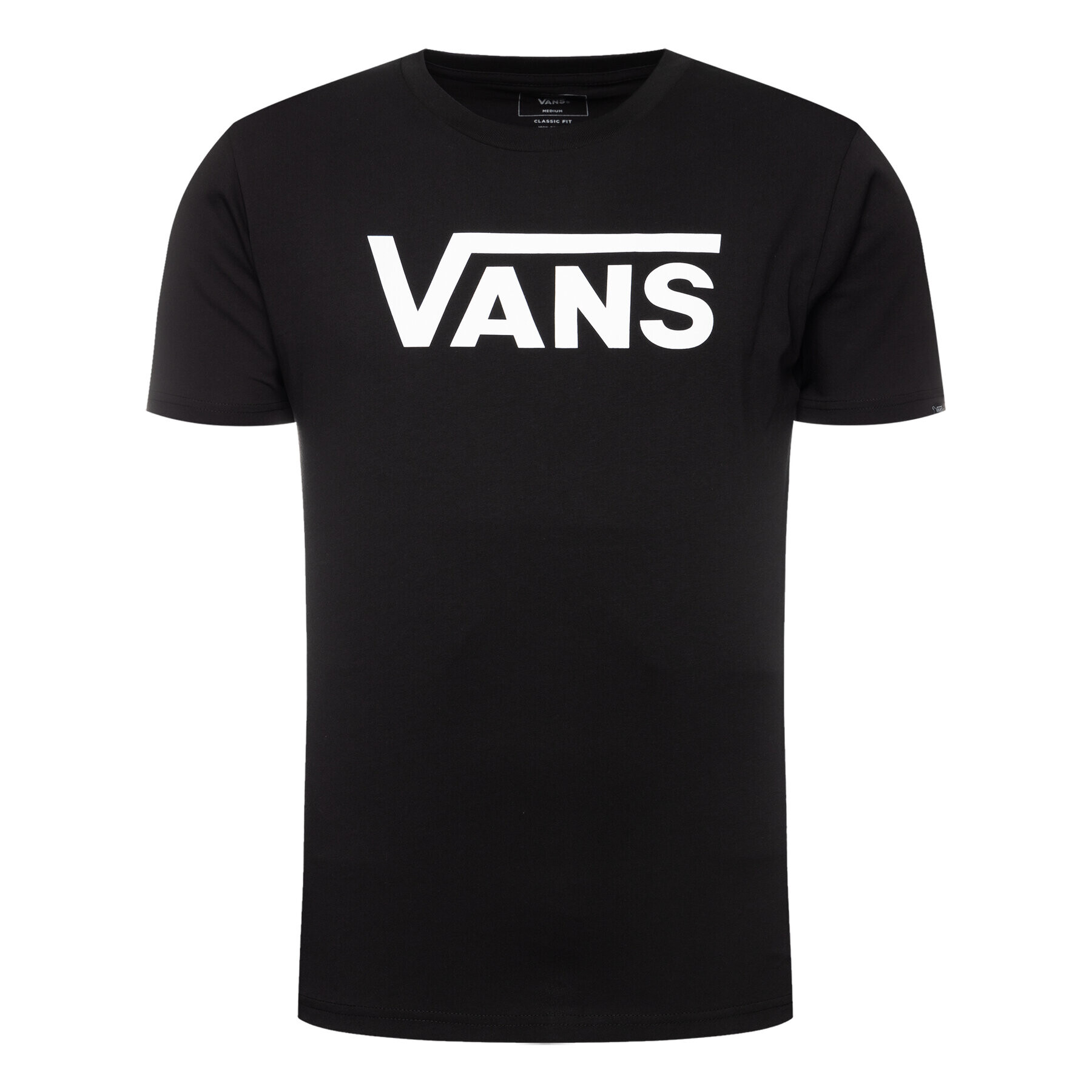 Vans Tricou Classic VN000GGGY281 Negru Classic Fit - Pled.ro