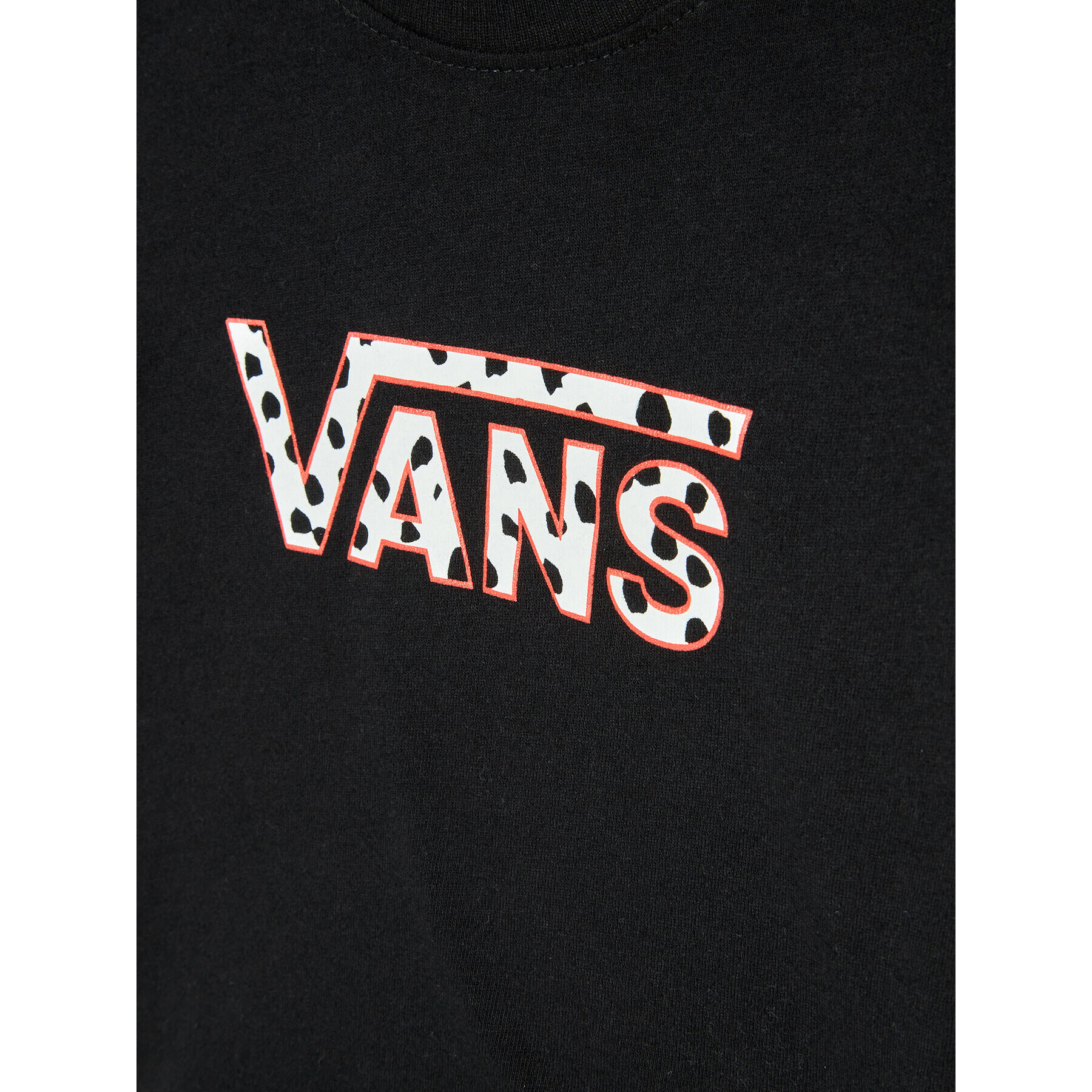 Vans Tricou Dalmation VN0A7YUO Negru Regular Fit - Pled.ro