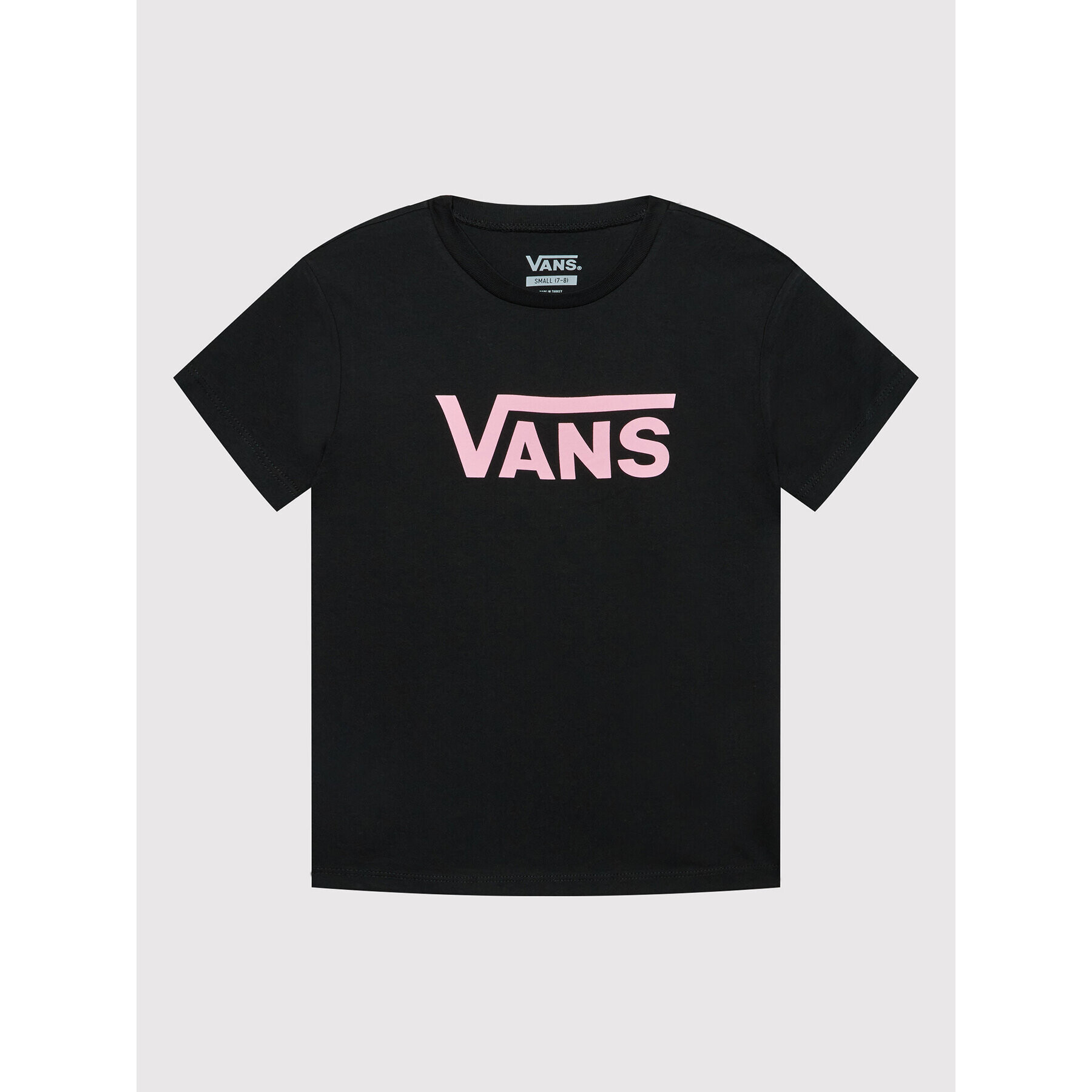 Vans Tricou Flying V Crew VN0A53P2 Negru Regular Fit - Pled.ro