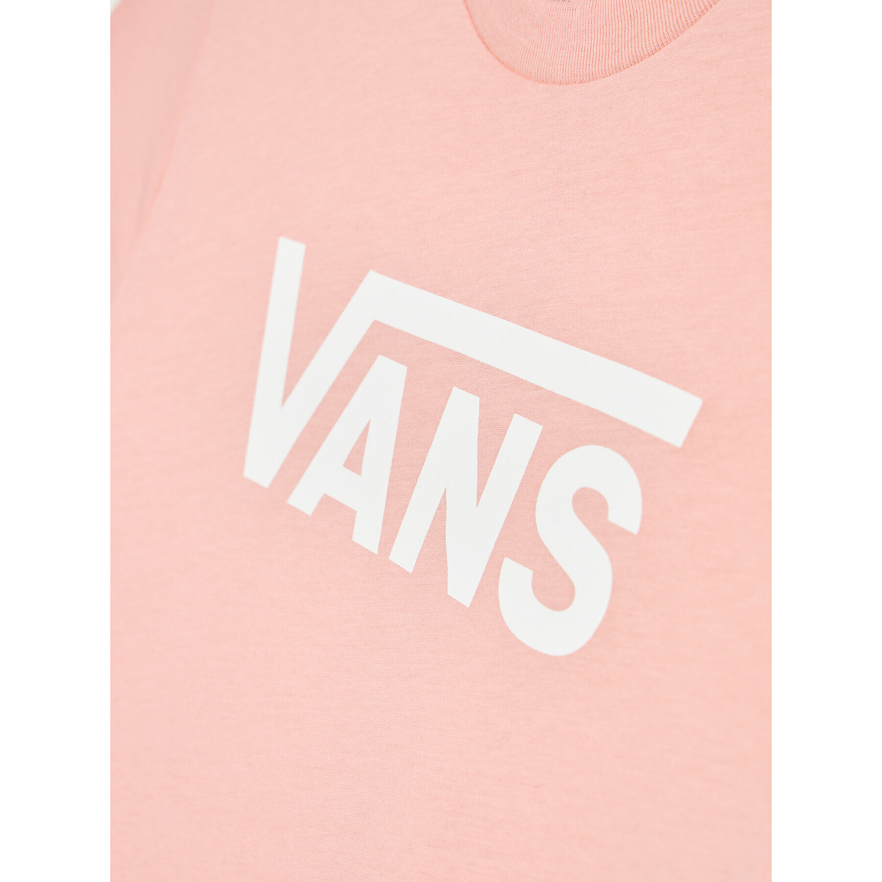 Vans Tricou Flying V Crew VN0A53P2 Roz Regular Fit - Pled.ro