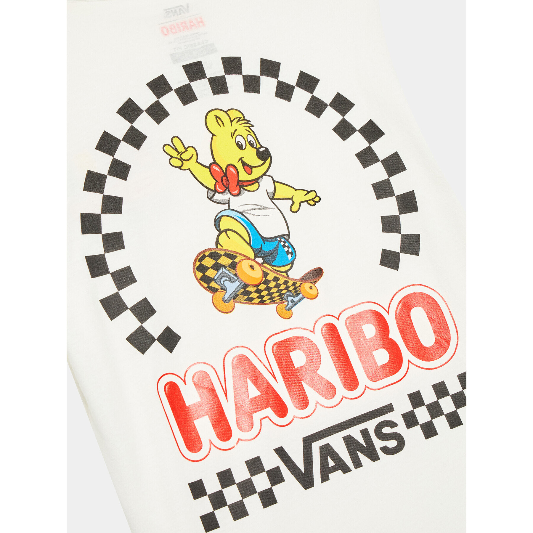 Vans Tricou HARIBO VN000872 Alb Regular Fit - Pled.ro