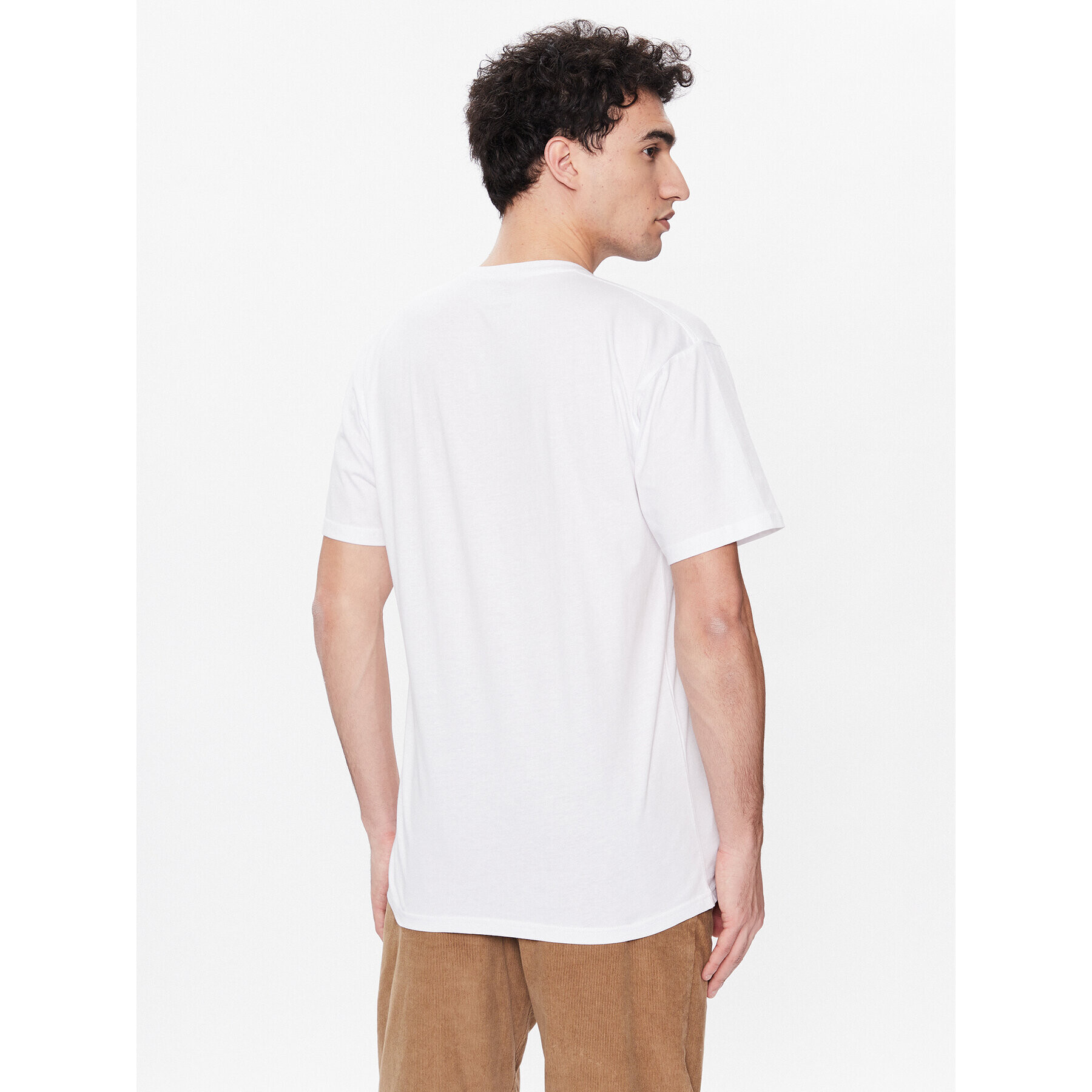 Vans Tricou Perfect Halo VN00003P Alb Classic Fit - Pled.ro