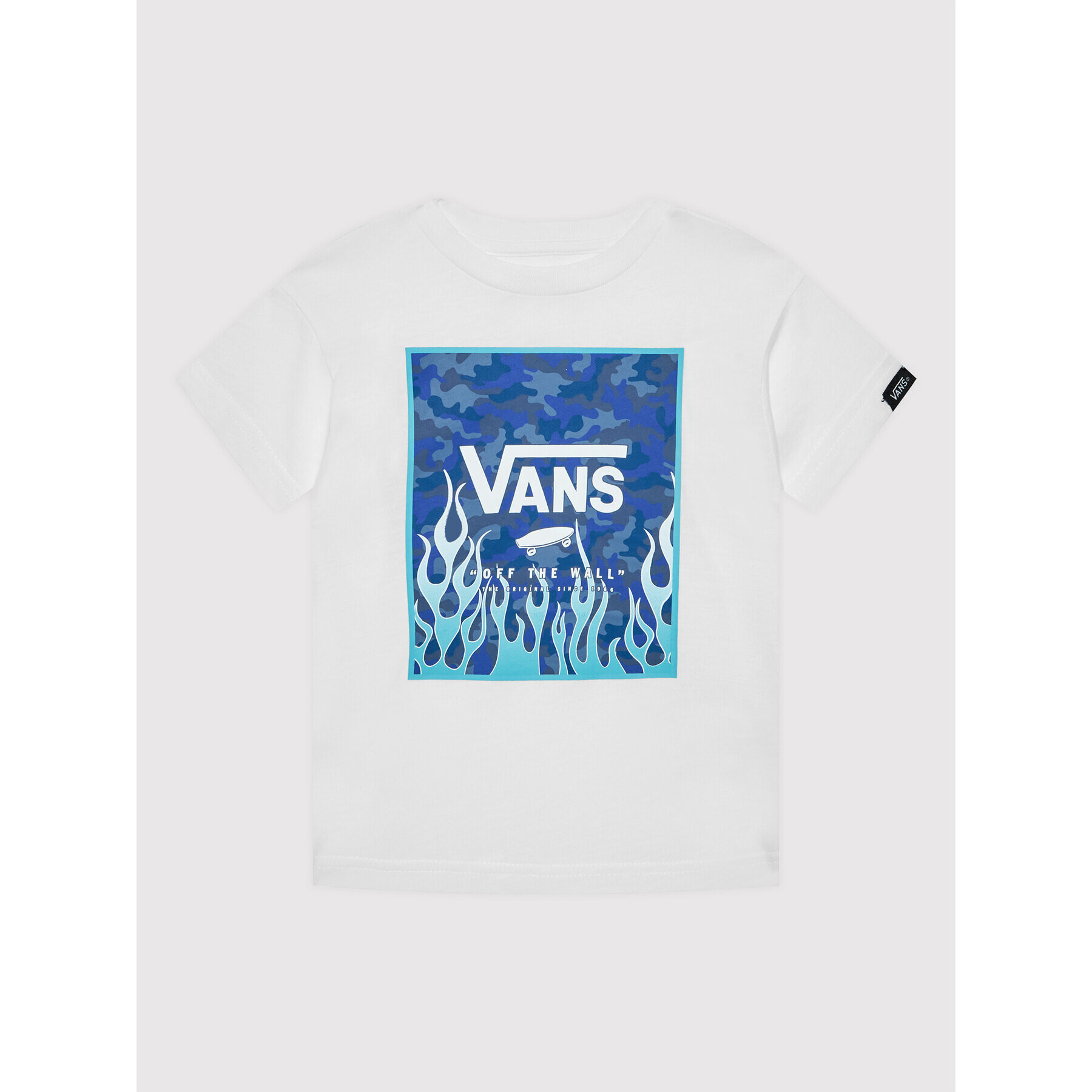 Vans Tricou Print Box VN0A3HWJ Alb Regular Fit - Pled.ro