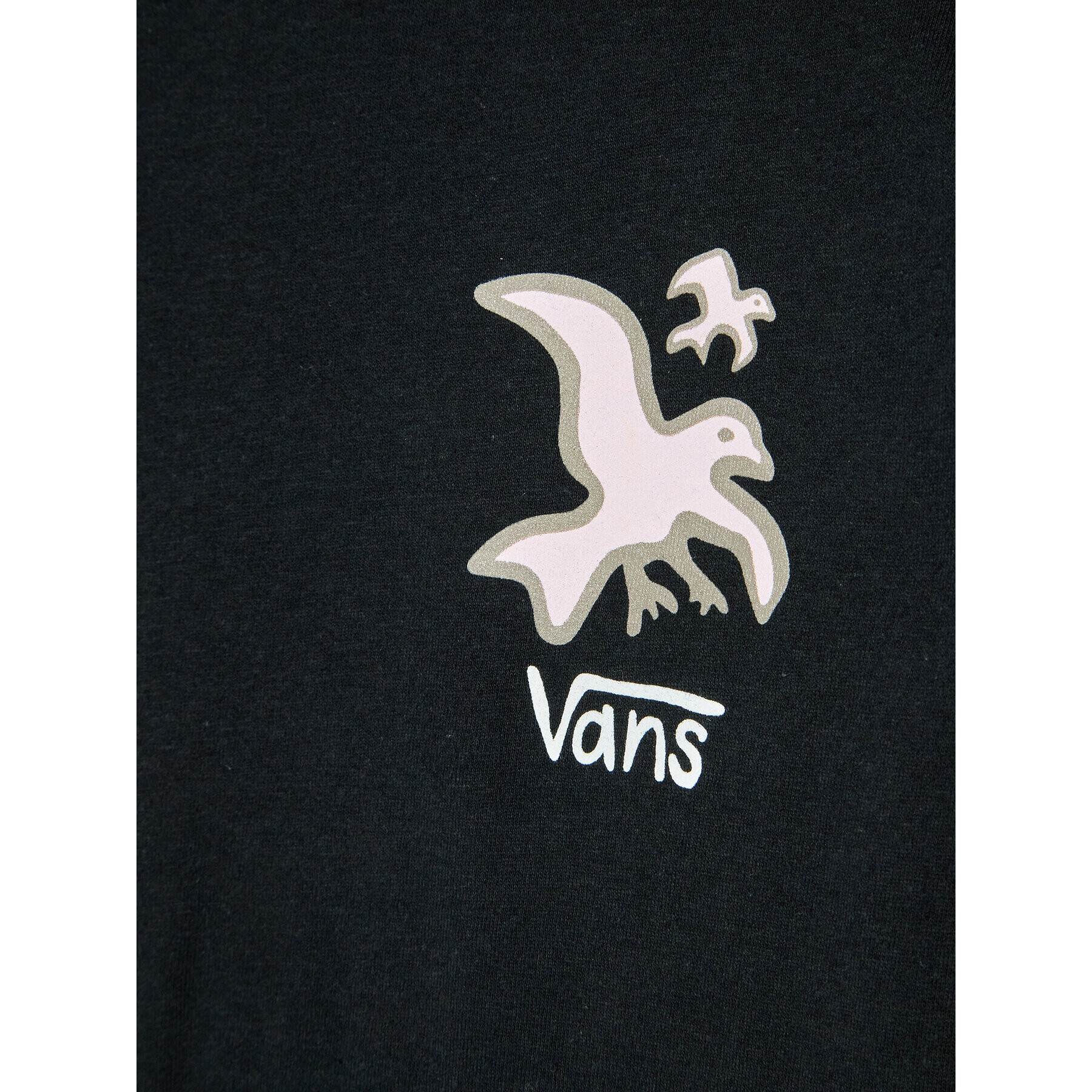 Vans Tricou SKATEISTAN VN0A7PWP Negru Regular Fit - Pled.ro