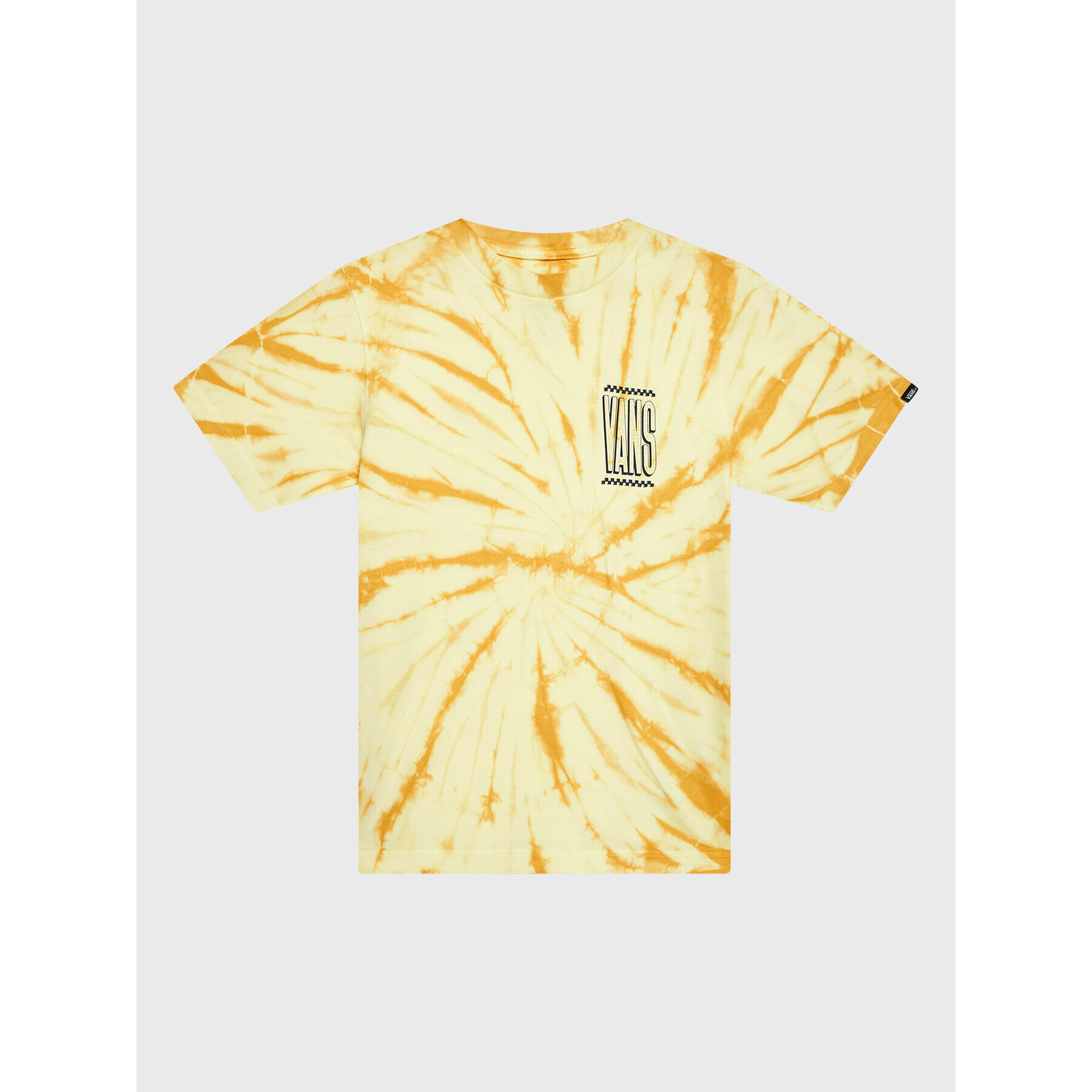 Vans Tricou Tie Dye Galben Regular Fit - Pled.ro