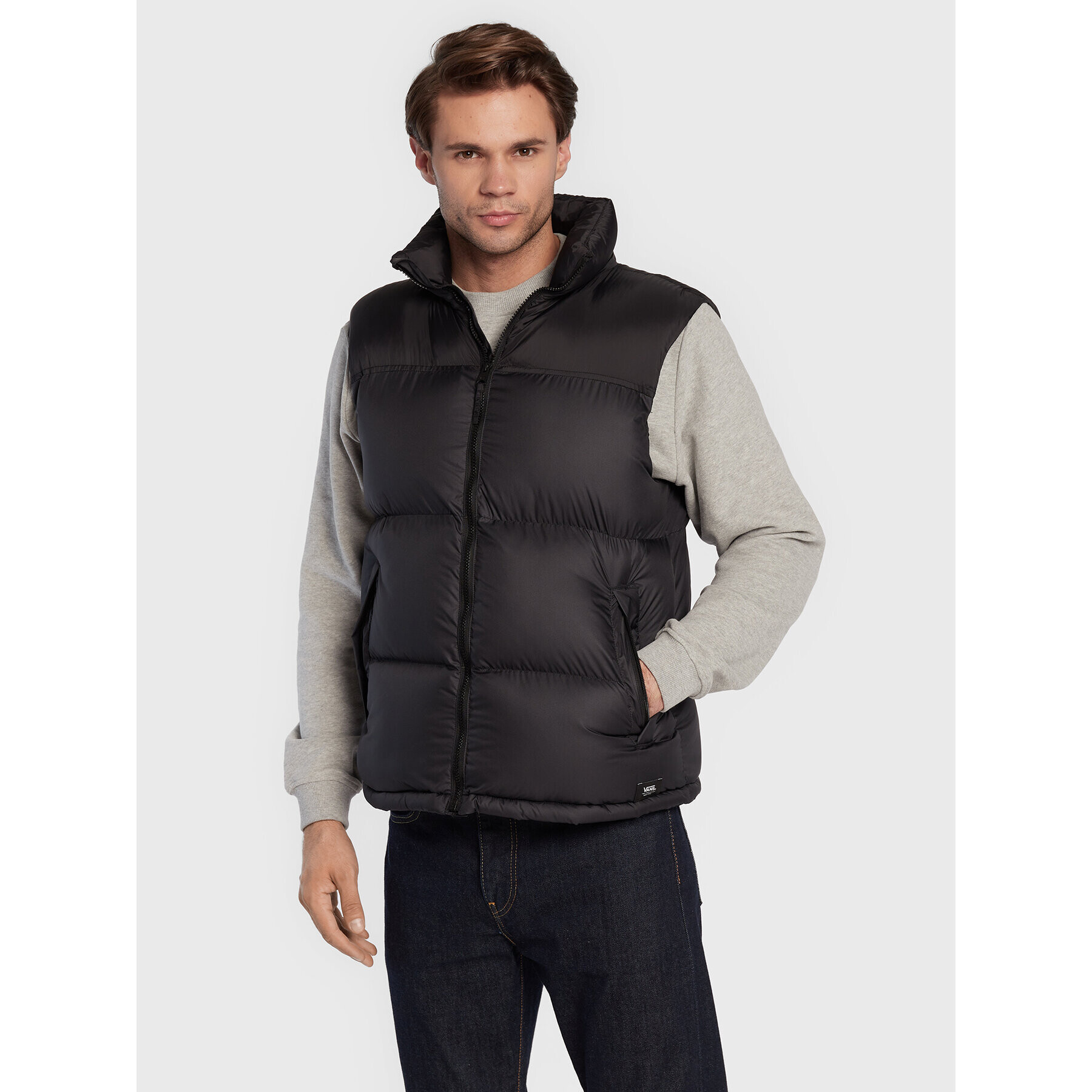 Vans Vestă Rockledge Vest VN0A7S8L Negru Regular Fit - Pled.ro