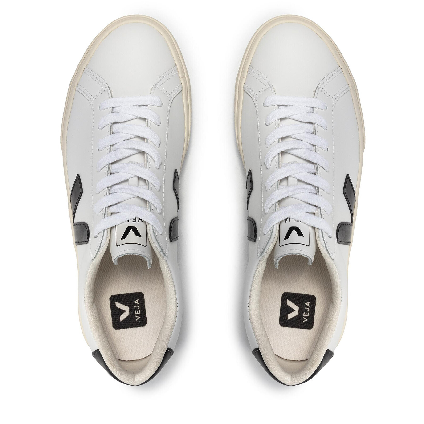 Veja Sneakers Esplar Logo EO020005B Alb - Pled.ro