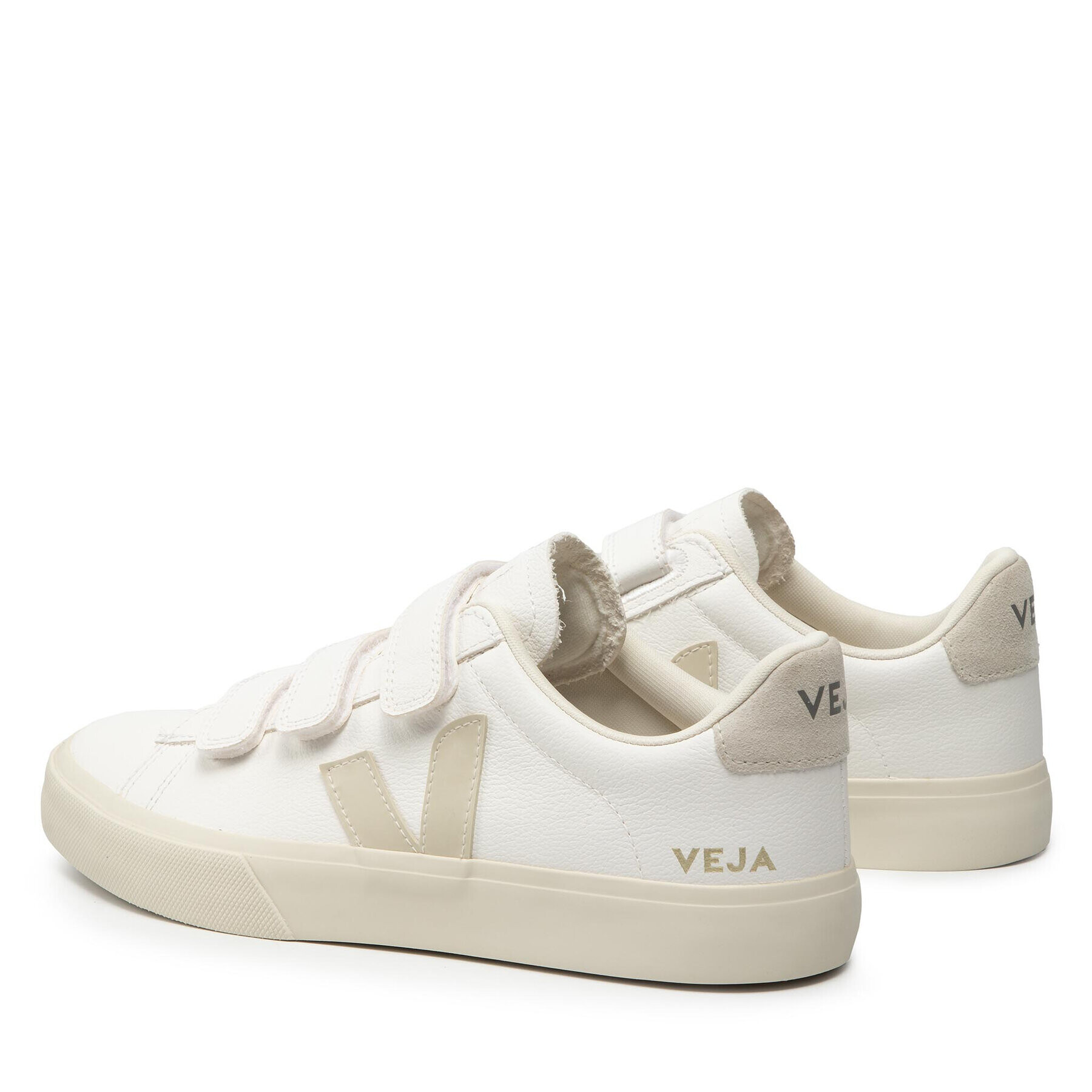 Veja Sneakers Recife Logo Chromefree RC0502688B Alb - Pled.ro