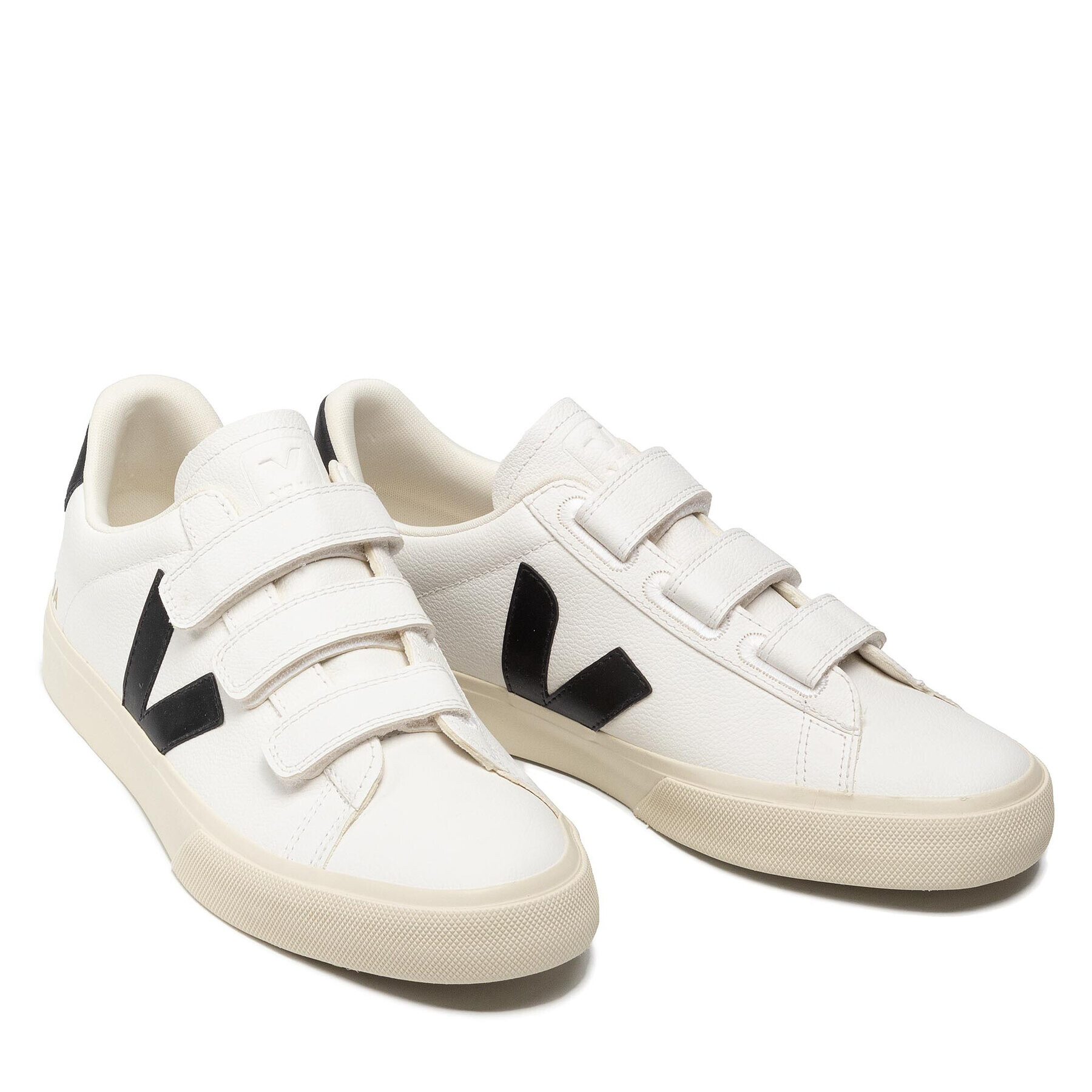 Veja Sneakers Recife Logo Chromefree RC0502790B Alb - Pled.ro