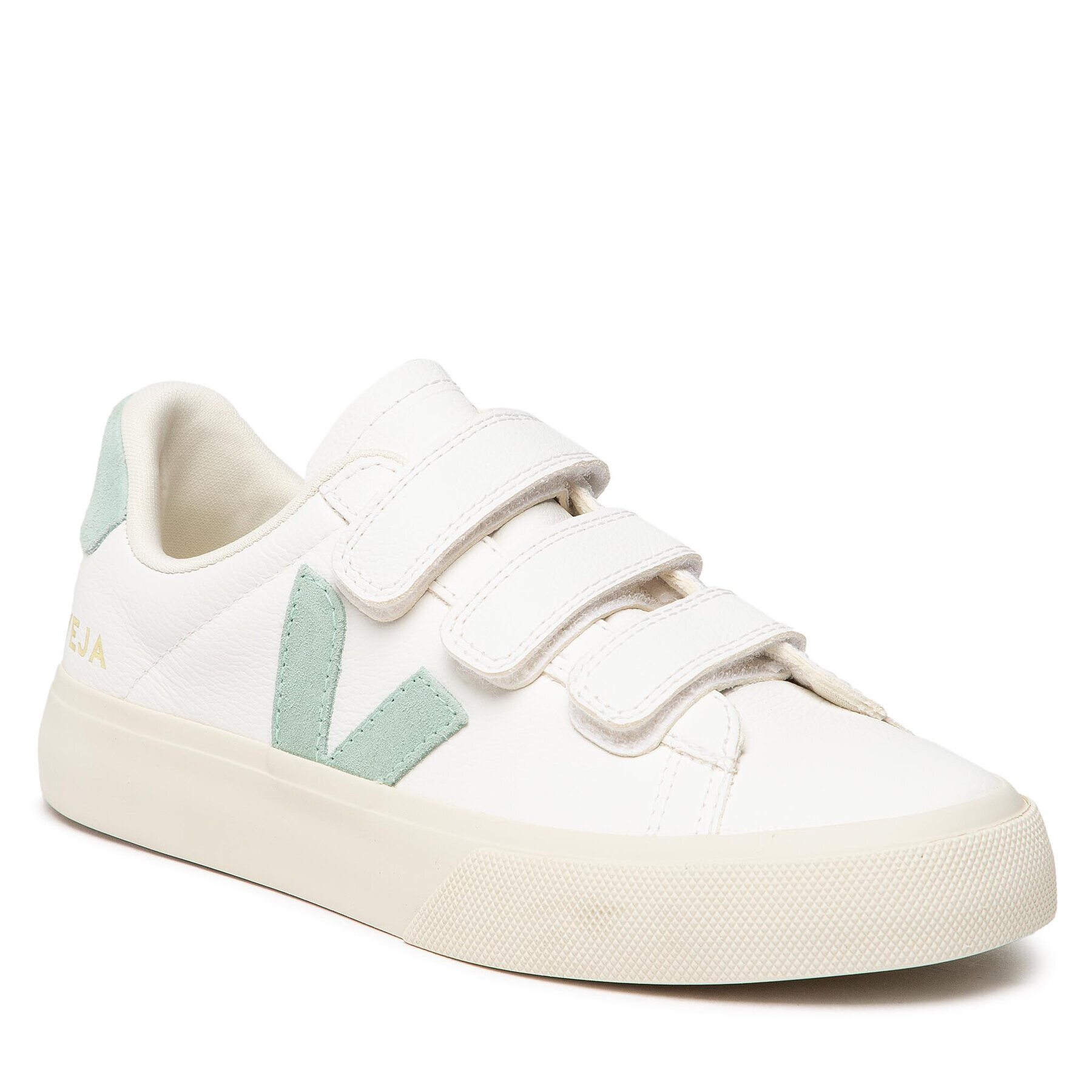 Veja Sneakers Recife Logo Chromefree RC0592878A Alb - Pled.ro