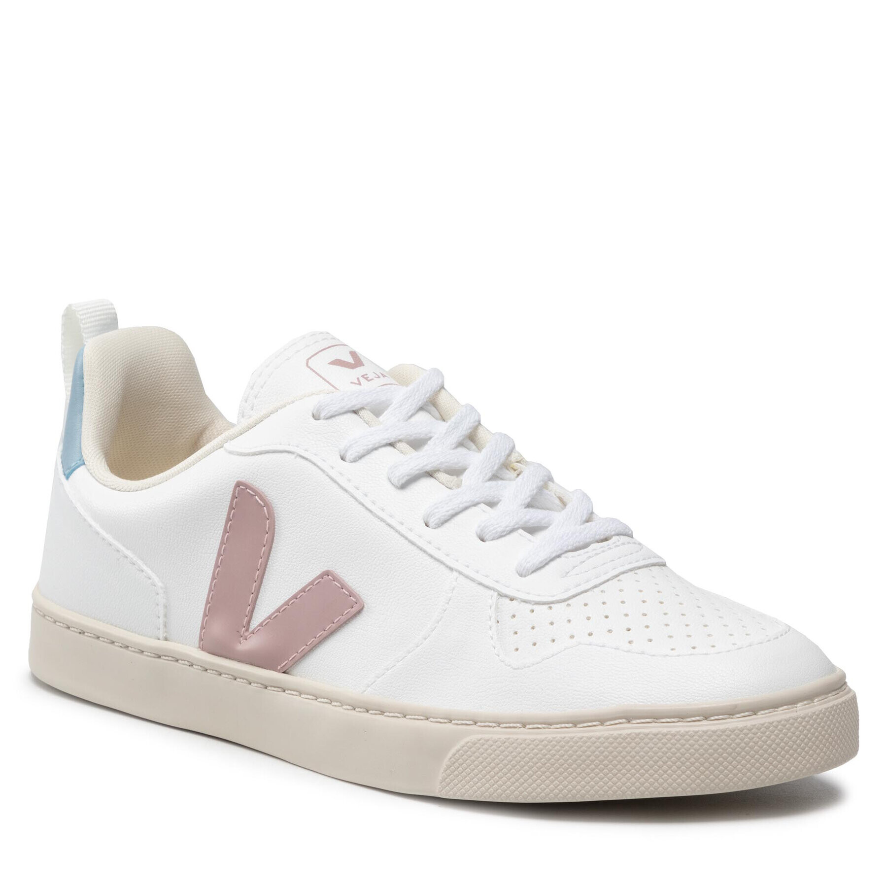 Veja Sneakers Small V-10 Laces Cwl CX0702886C S Alb - Pled.ro