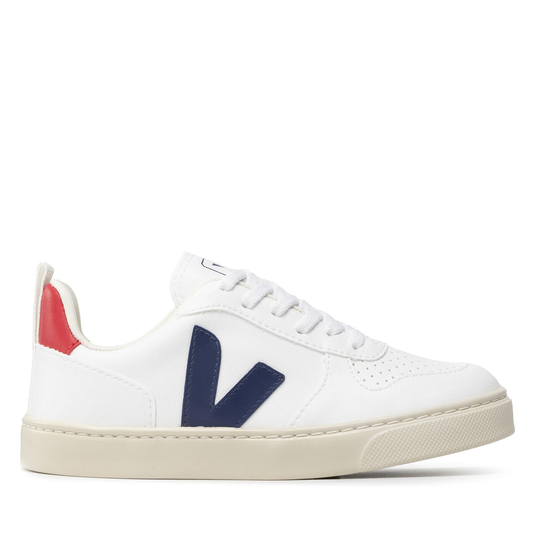 Veja Sneakers Small V-10 Laces Cwl CX0712570C Alb - Pled.ro