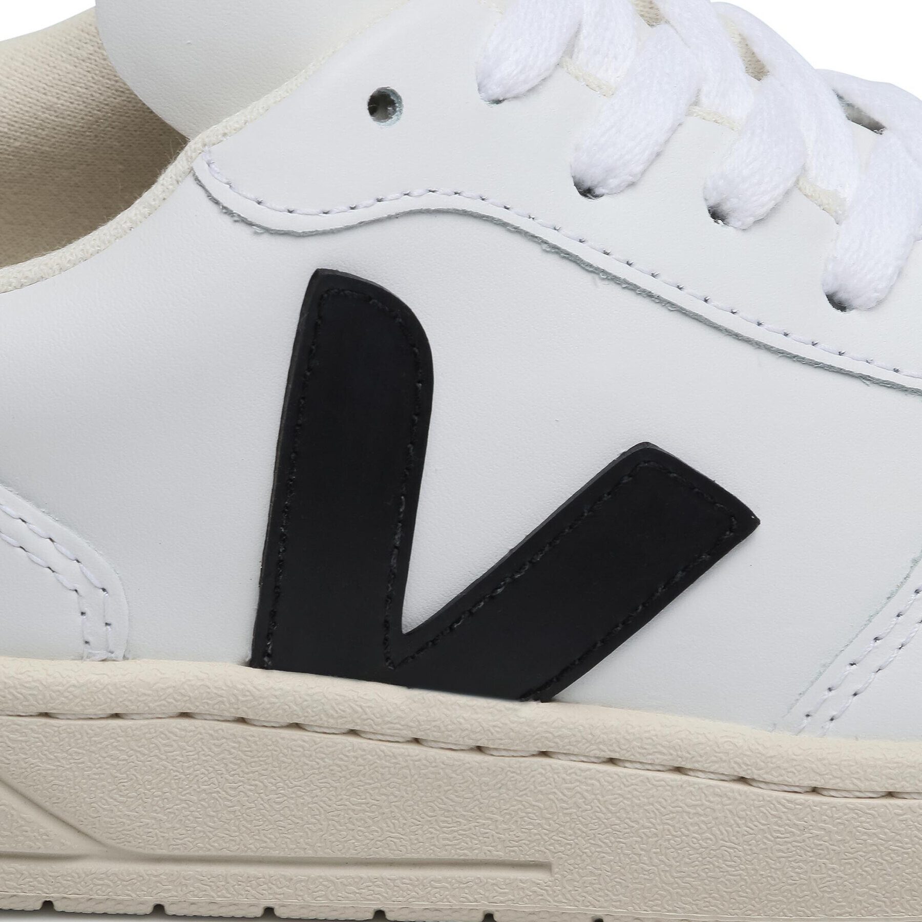 Veja Sneakers V-10 Leather VX020005A Alb - Pled.ro