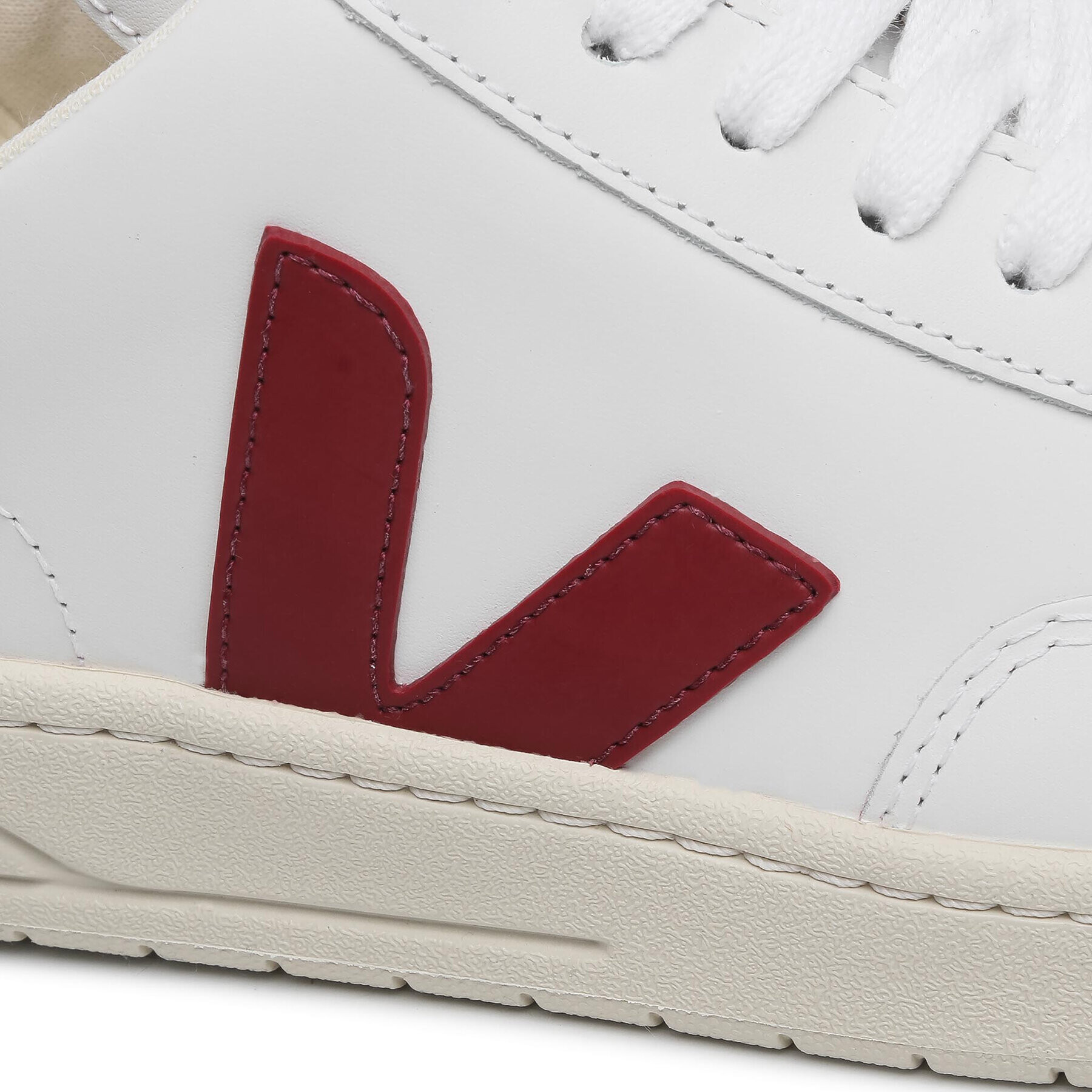 Veja Sneakers V-12 Leather XD021955V Alb - Pled.ro