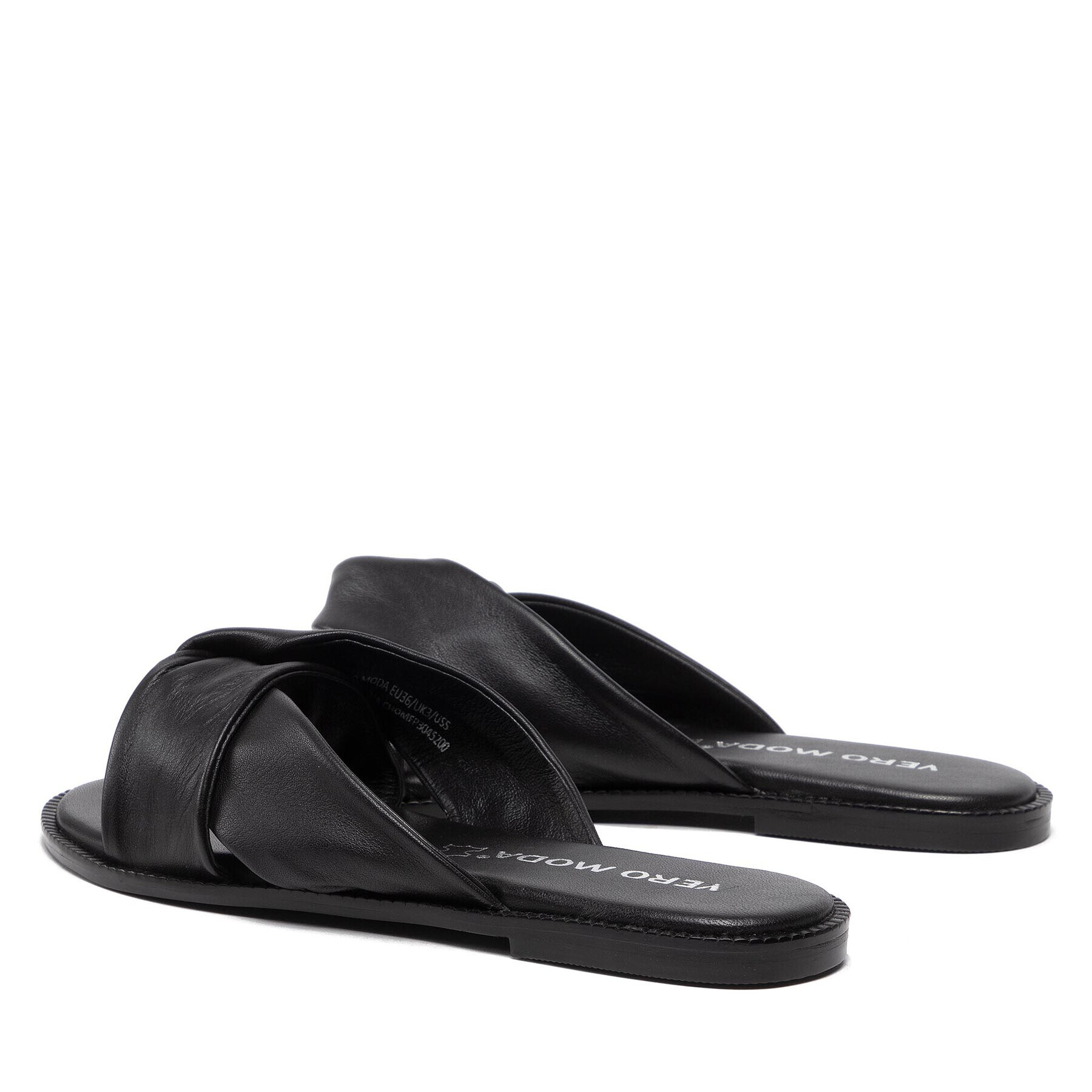 Vero Moda Șlapi Vmsmooth 10265527 Negru - Pled.ro