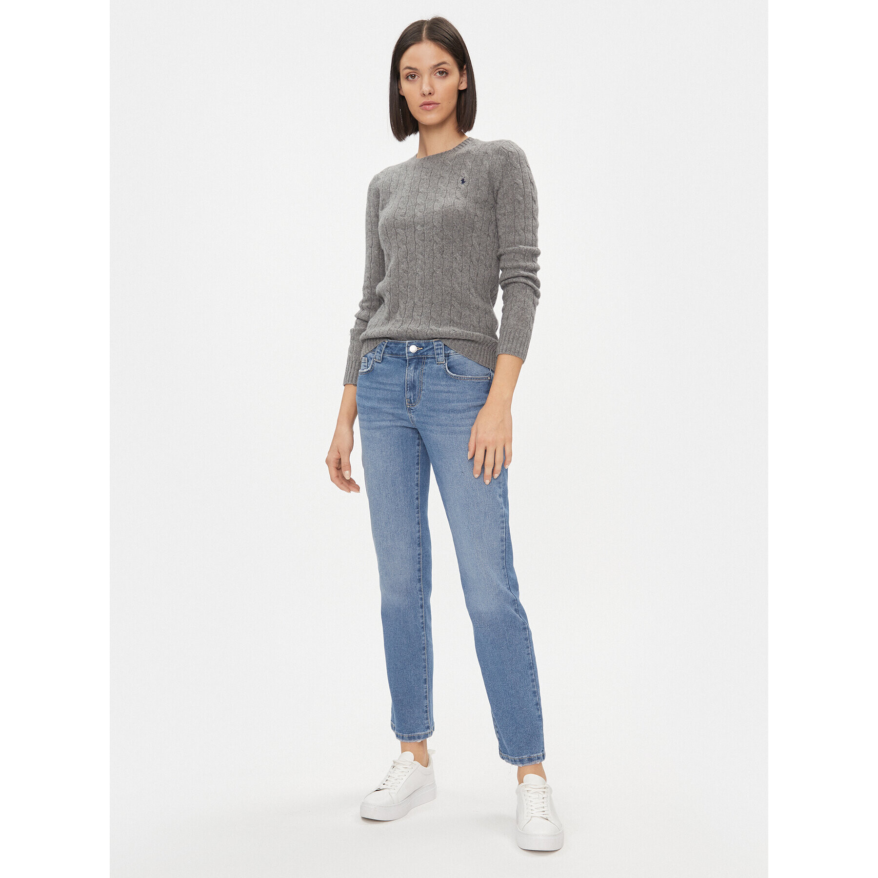 Vero Moda Blugi 10297462 Albastru Straight Fit - Pled.ro