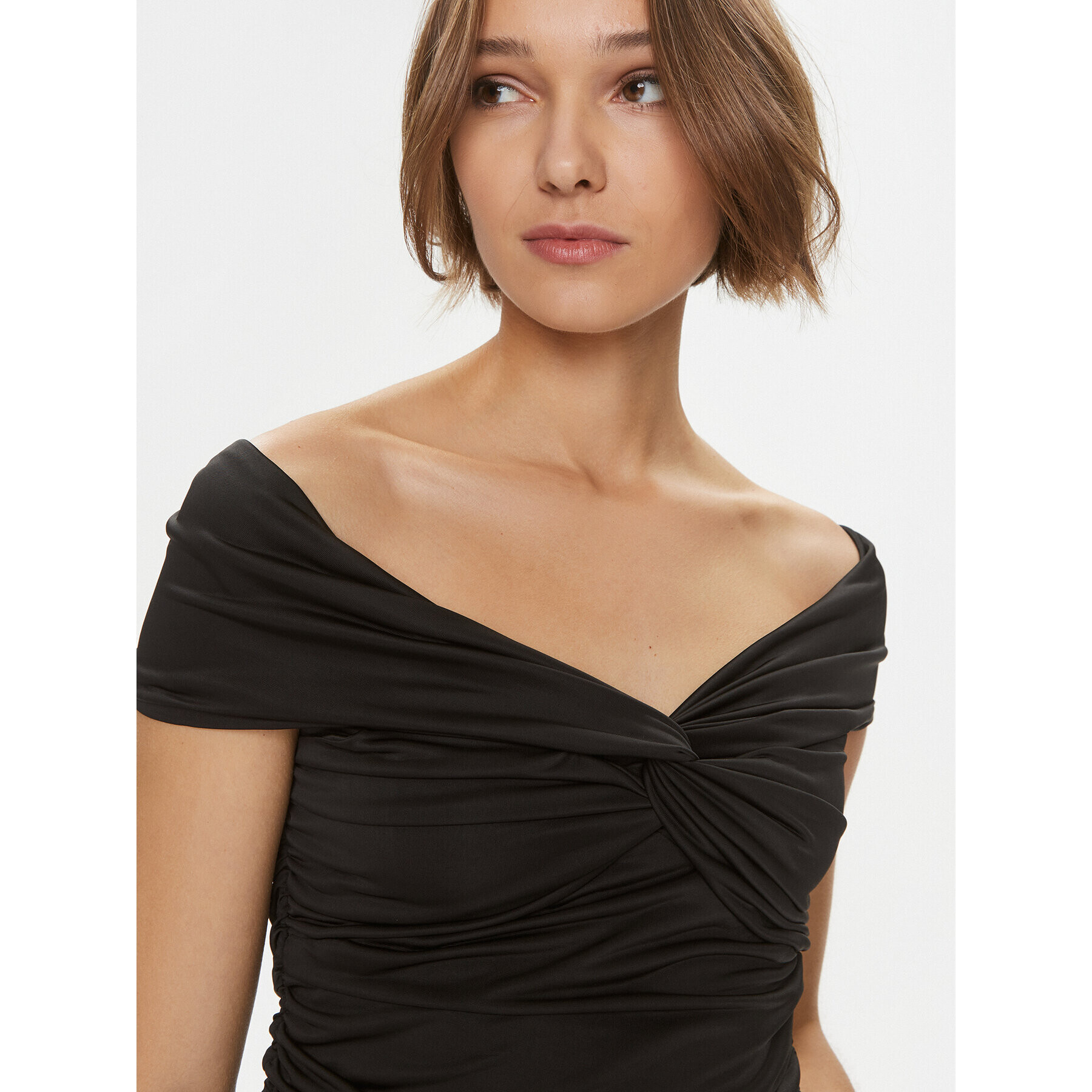 Vero Moda Bluză 10296078 Negru Regular Fit - Pled.ro