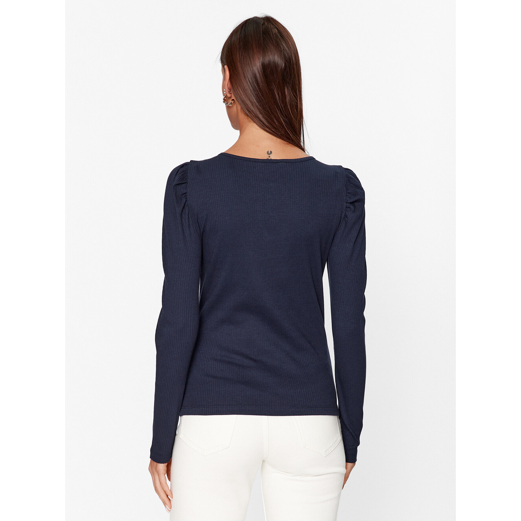 Vero Moda Bluză 10296235 Bleumarin Tight Fit - Pled.ro