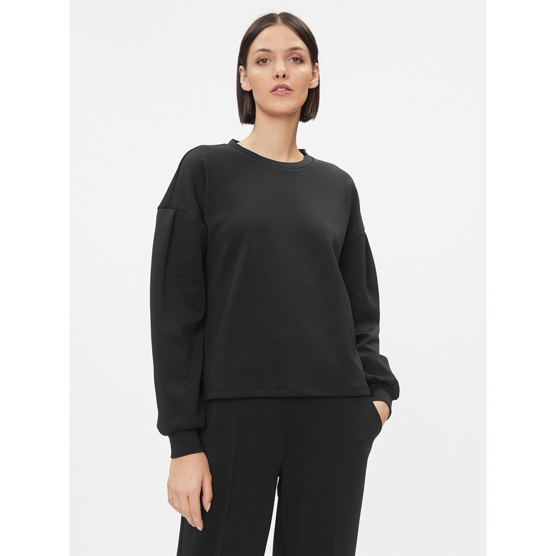 Vero Moda Bluză 10299268 Negru Regular Fit - Pled.ro