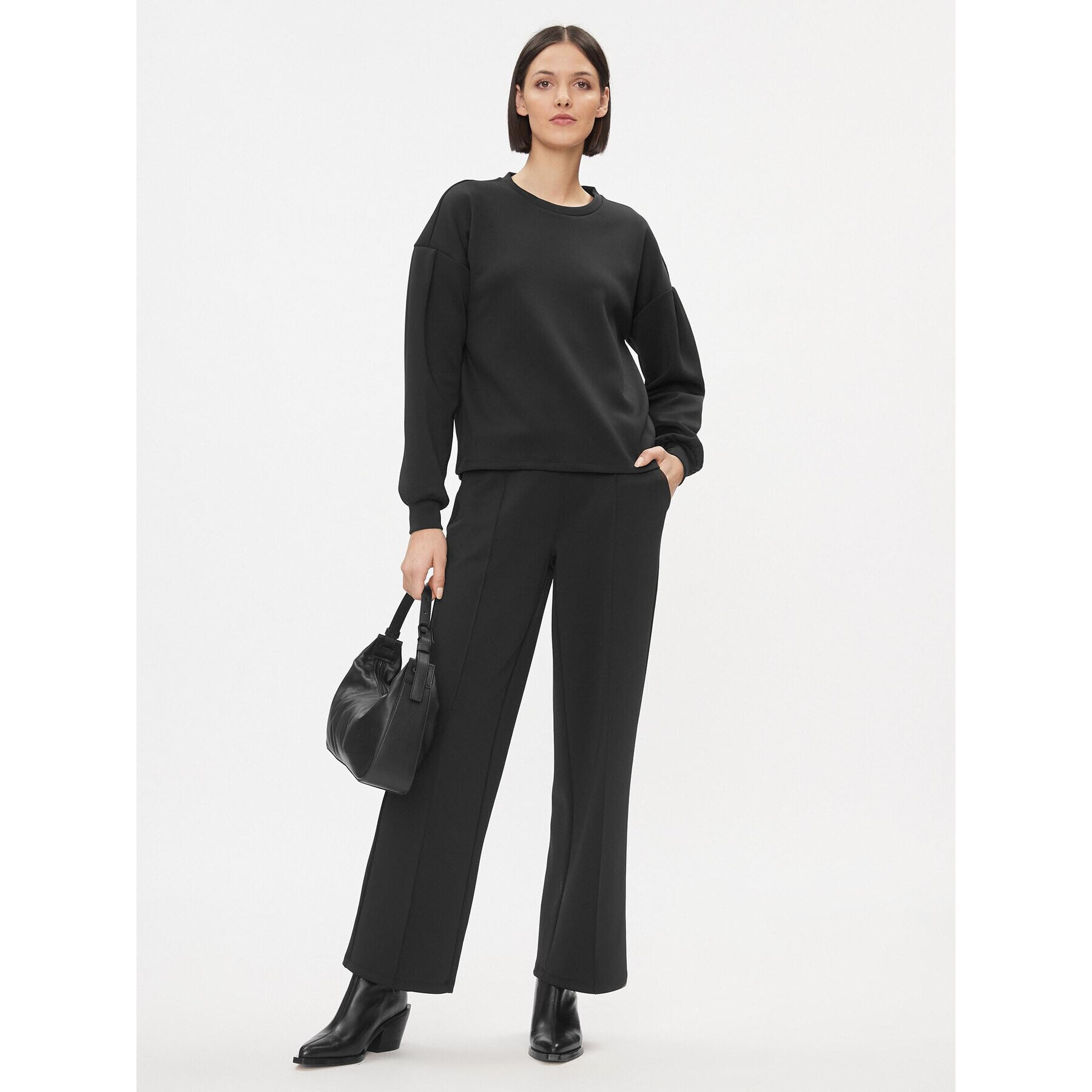 Vero Moda Bluză 10299268 Negru Regular Fit - Pled.ro