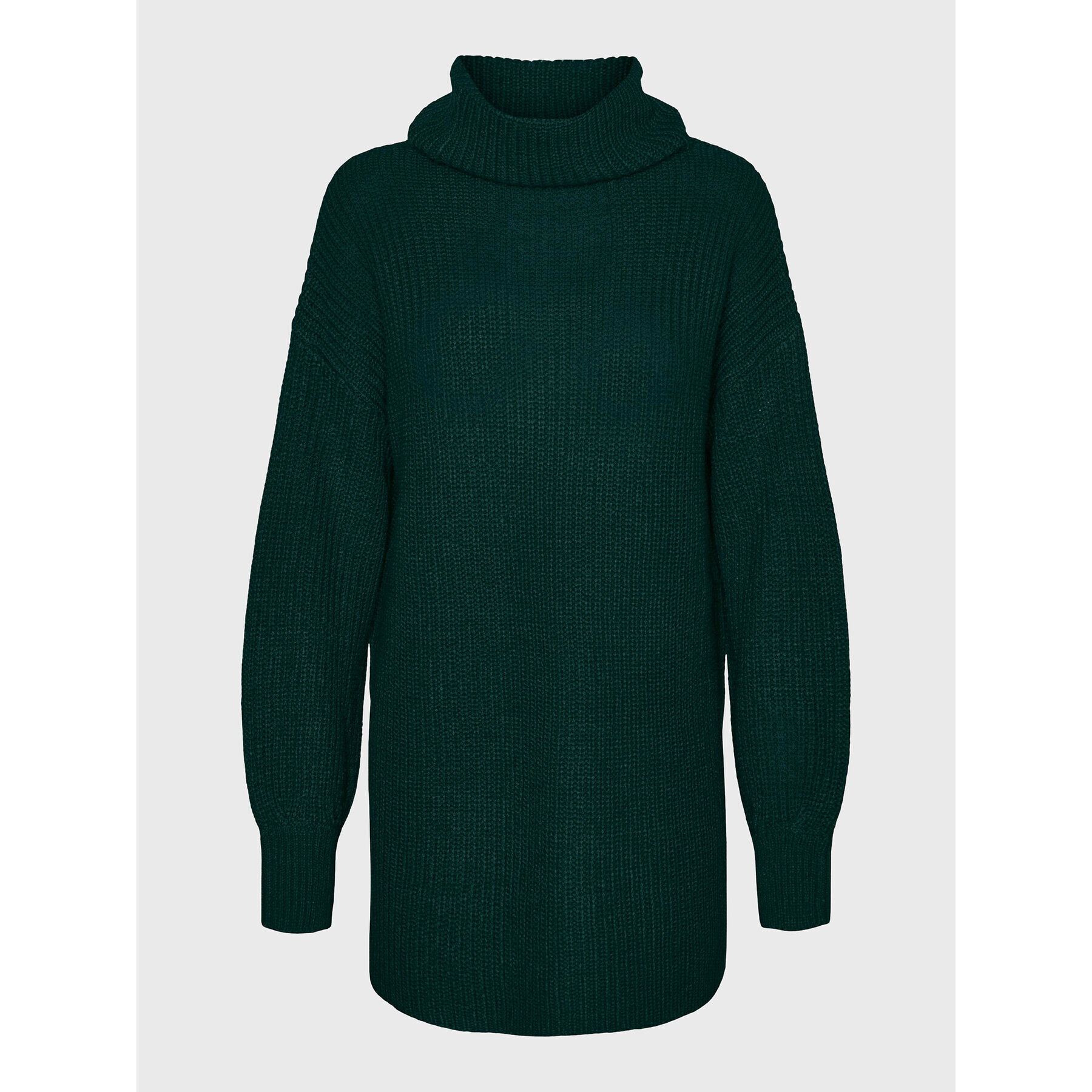 Vero Moda Bluză cu gât Sayla 10268496 Verde Relaxed Fit - Pled.ro