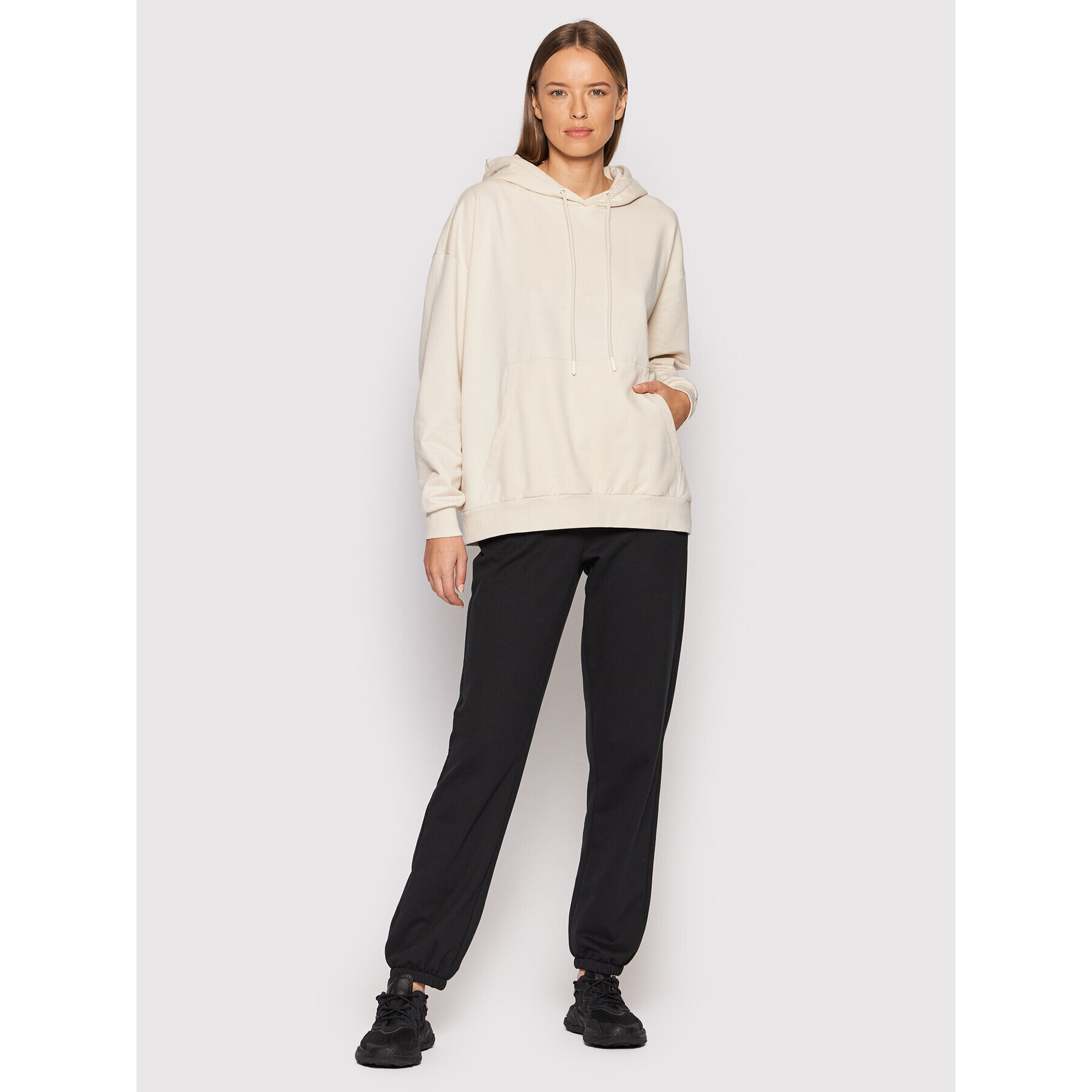 Vero Moda Bluză Darcy 10251951 Bej Oversize - Pled.ro