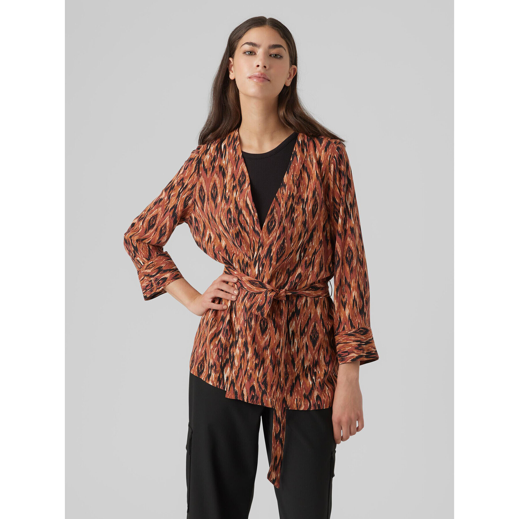 Vero Moda Bluză Easy 10297344 Maro Relaxed Fit - Pled.ro