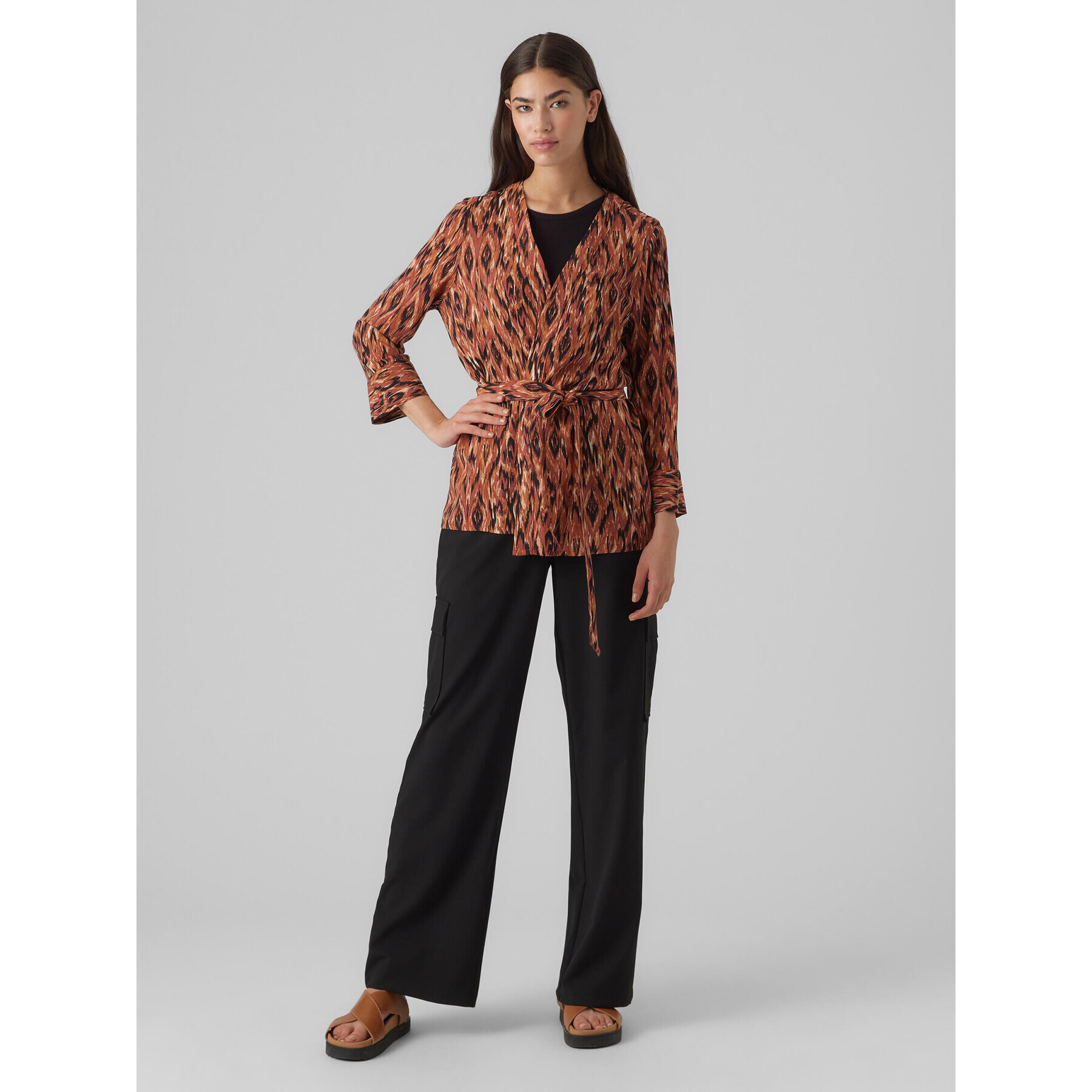 Vero Moda Bluză Easy 10297344 Maro Relaxed Fit - Pled.ro