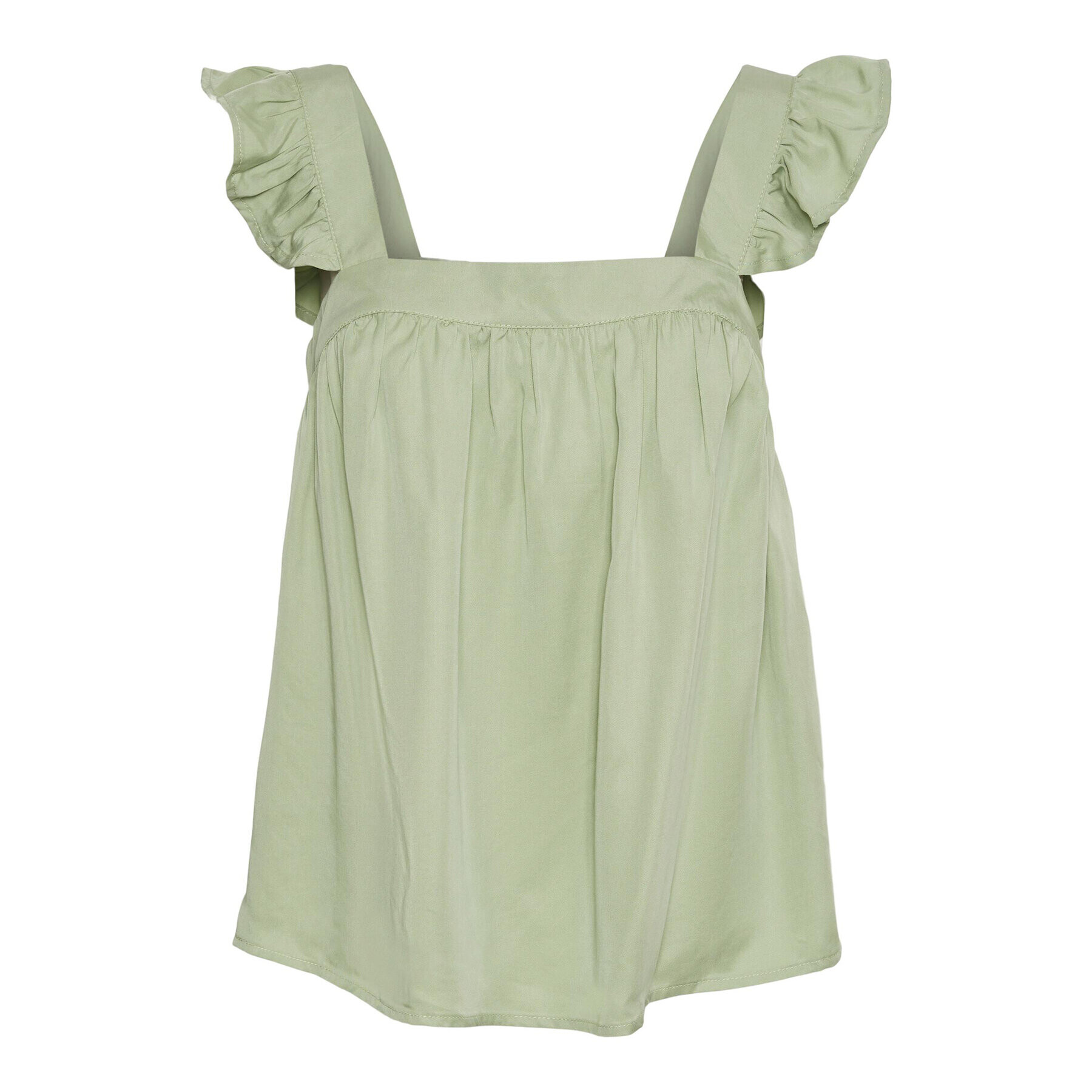 Vero Moda Bluză Harper 10283819 Verde Regular Fit - Pled.ro