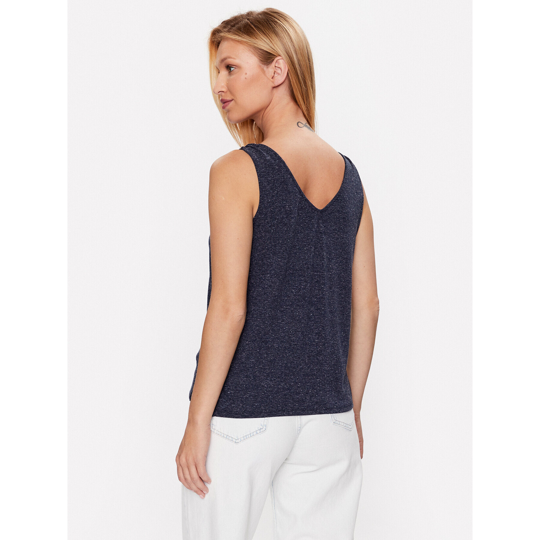 Vero Moda Bluză Marijune 10281931 Bleumarin Regular Fit - Pled.ro