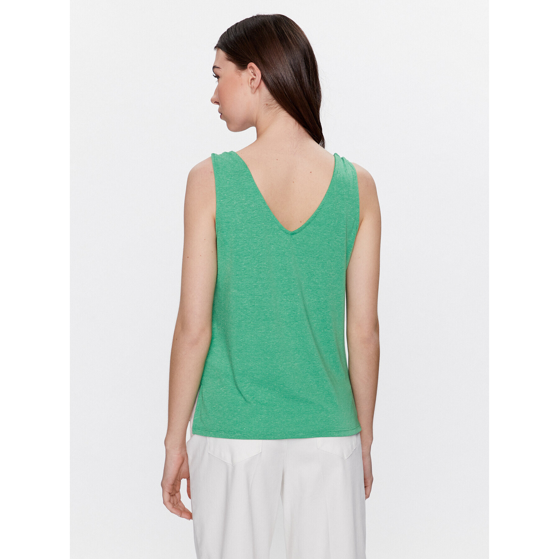 Vero Moda Bluză Marijune 10281931 Verde Regular Fit - Pled.ro