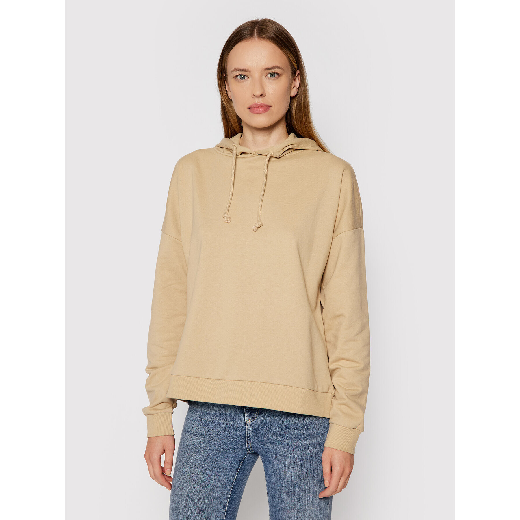 Vero Moda Bluză Octavia 10252959 Bej Loose Fit - Pled.ro