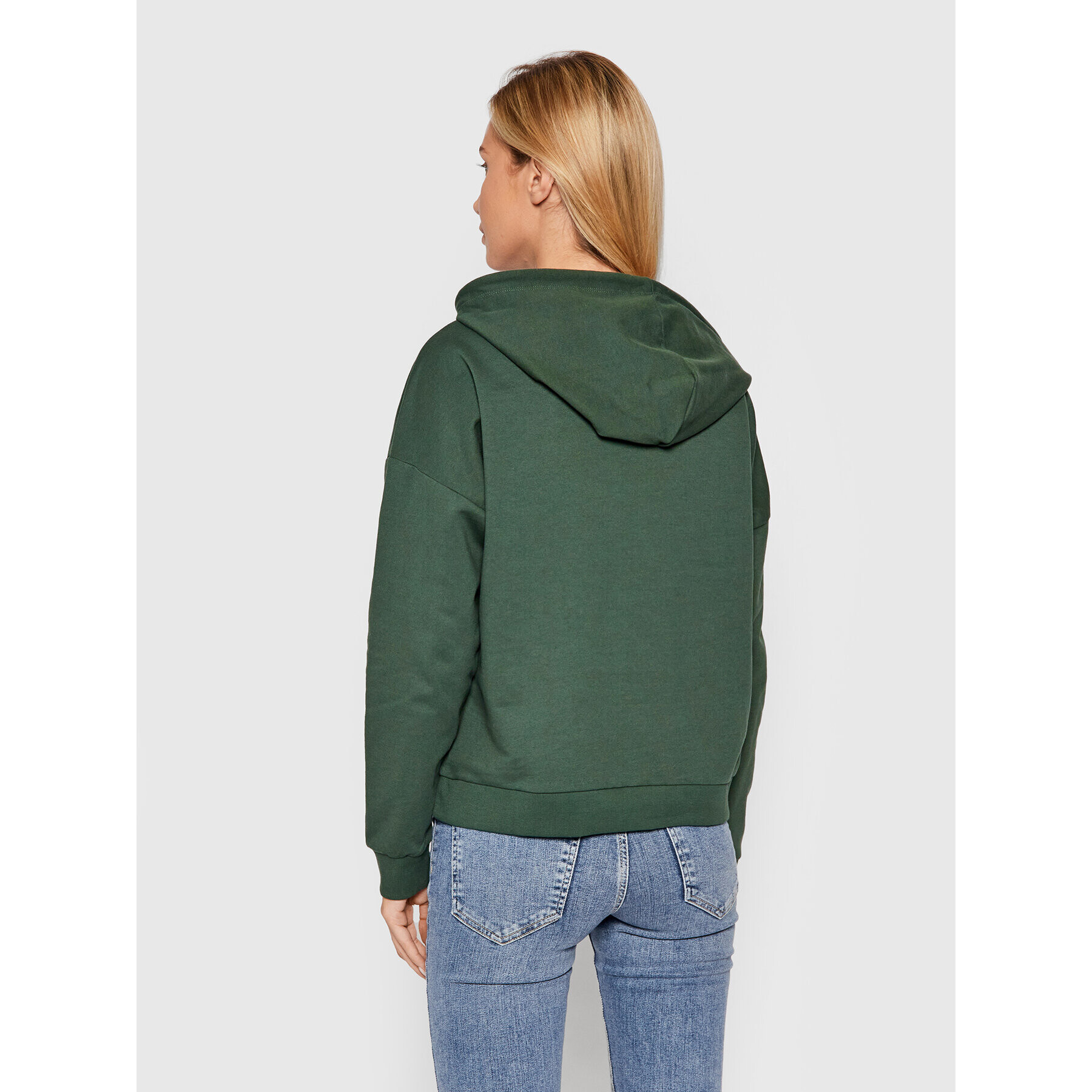 Vero Moda Bluză Octavia 10252959 Verde Loose Fit - Pled.ro