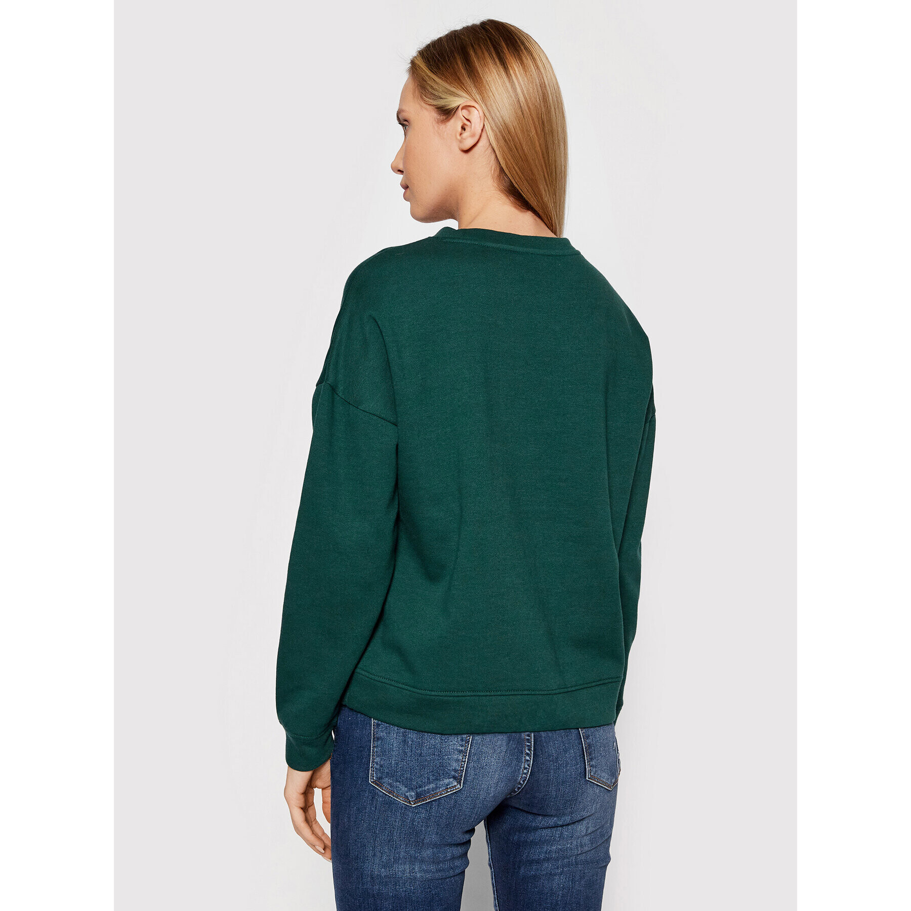 Vero Moda Bluză Penguin 10262928 Verde Regular Fit - Pled.ro