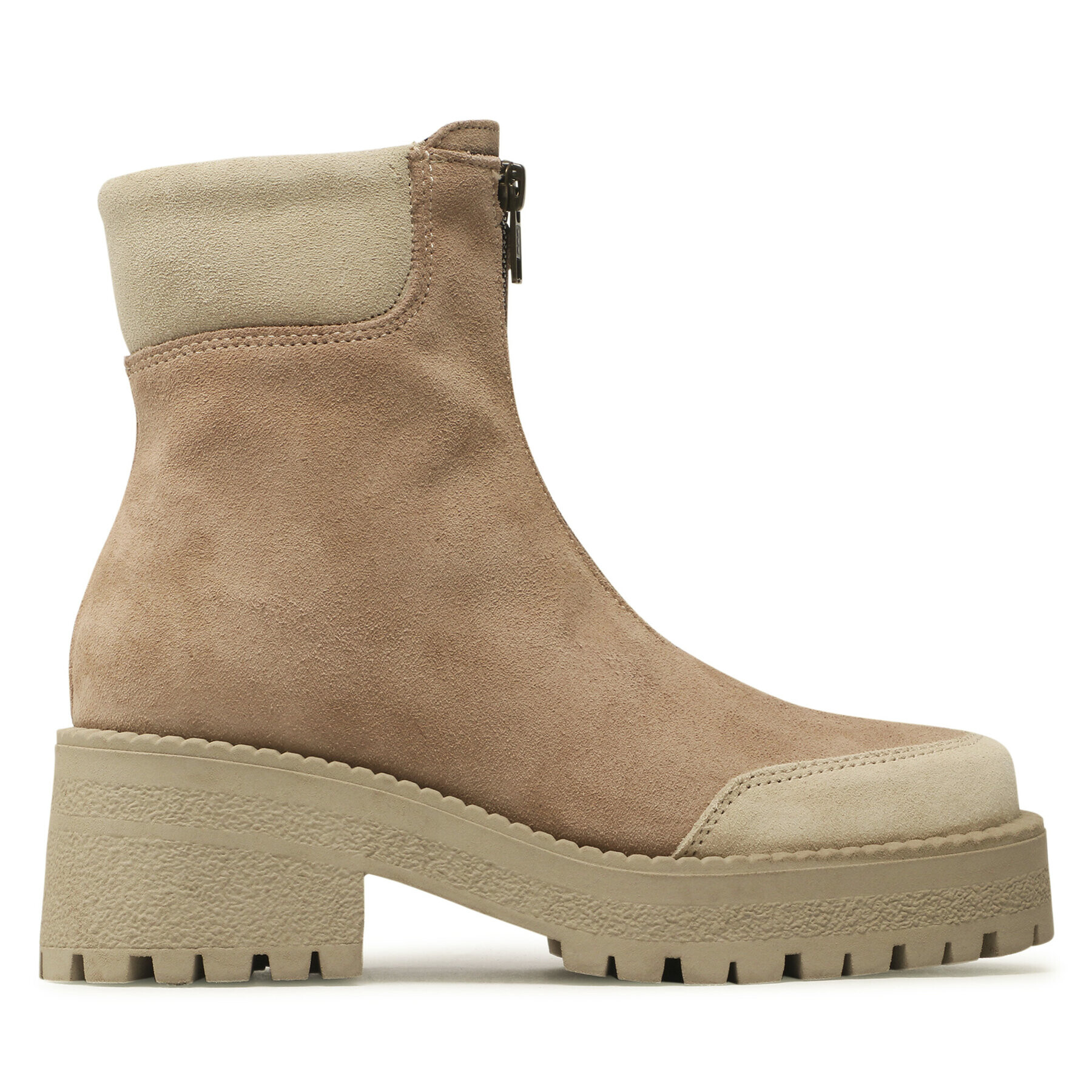 Vero Moda Botine Elly 10274886 Bej - Pled.ro